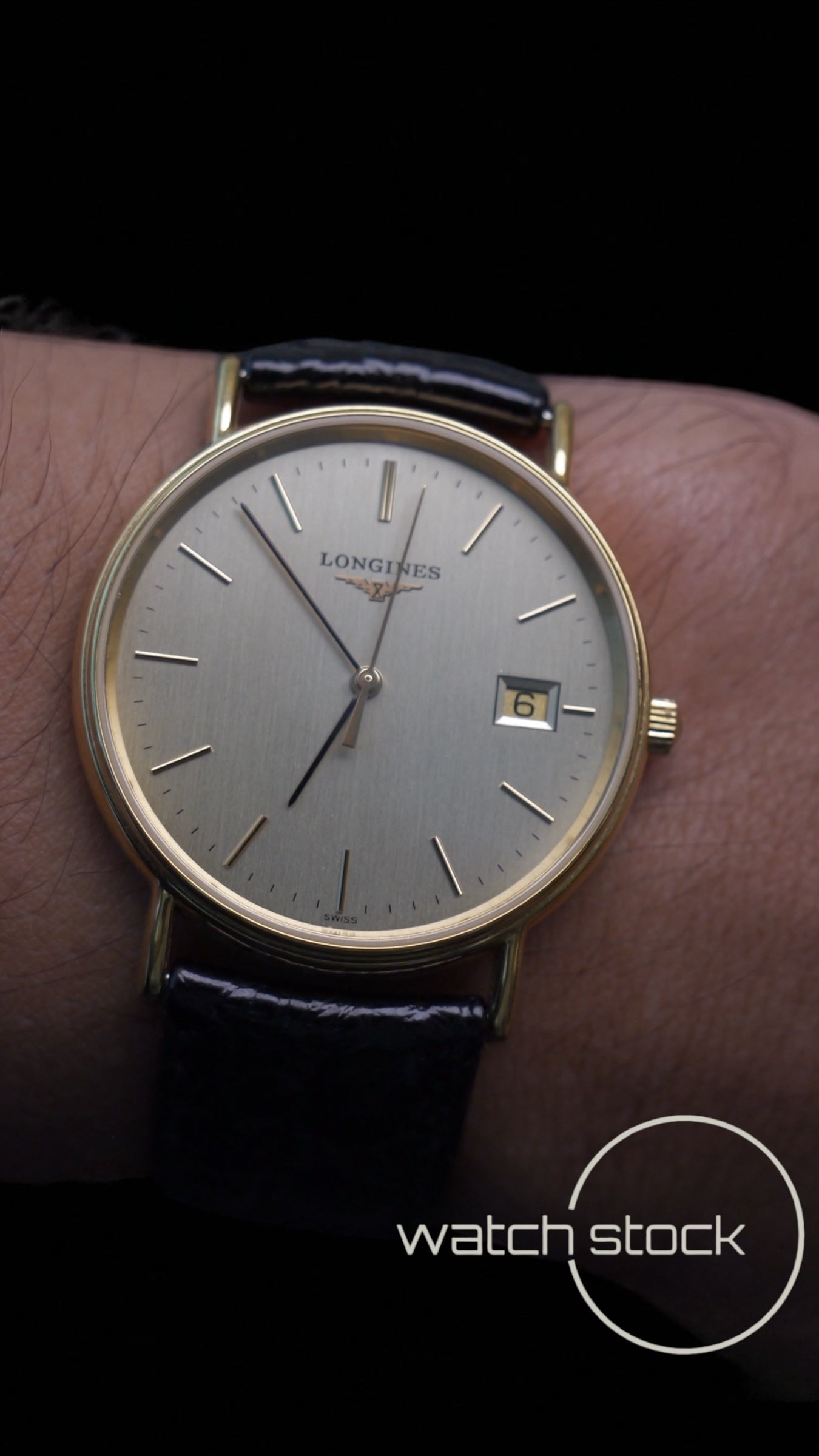 Longines vintage Dress Watch FULL SET quarz 34mm