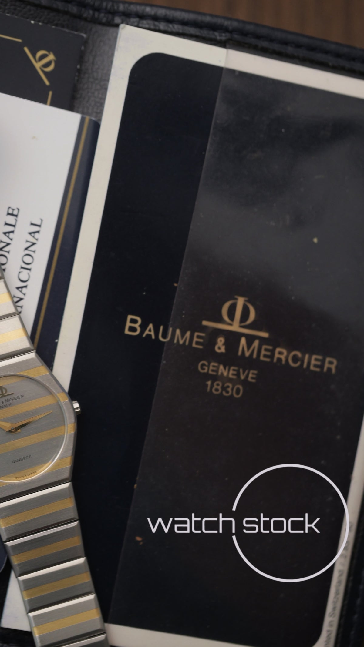 Baume Mercier Montecarlo 20×25mm papers