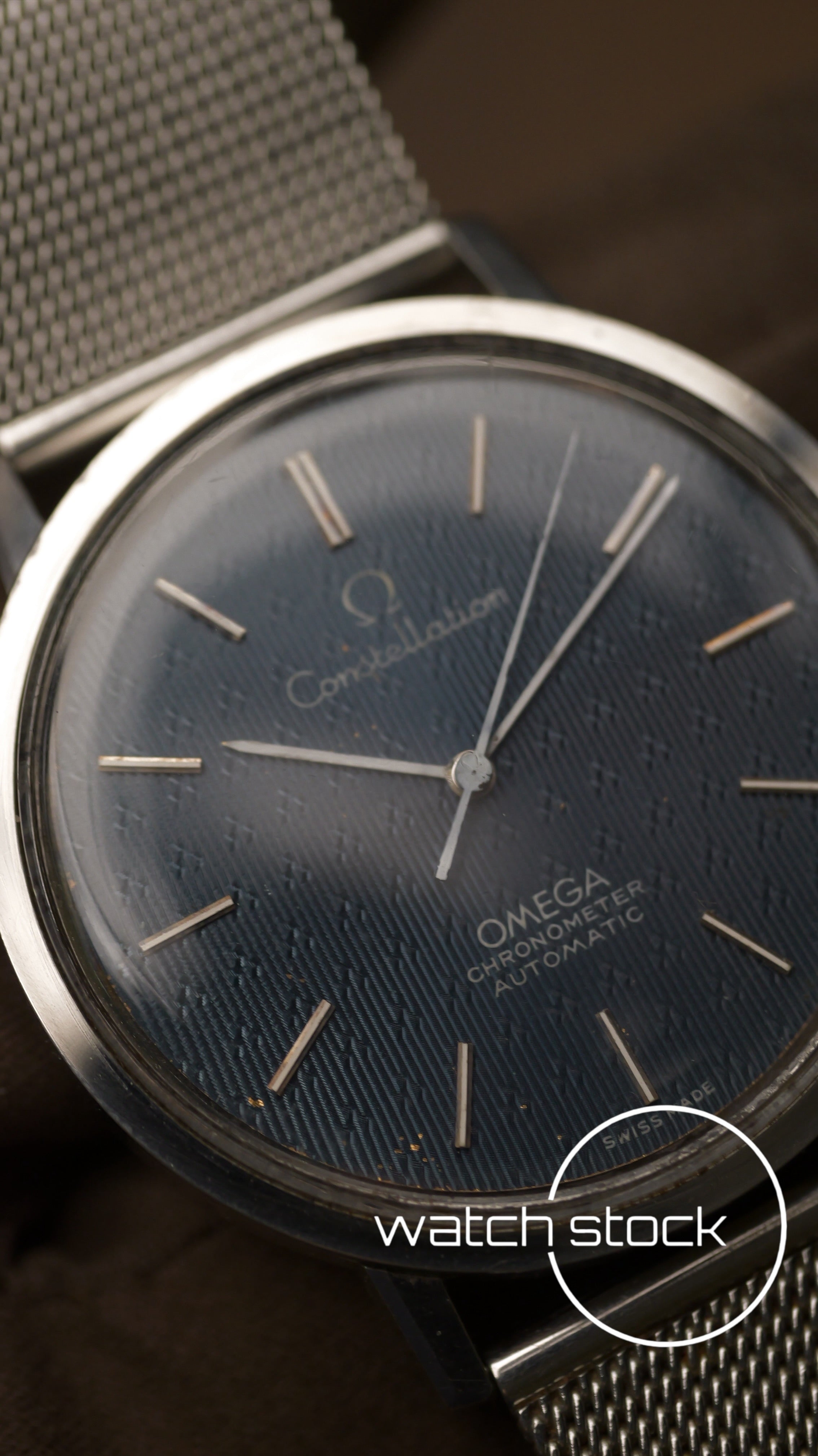 Omega Seamaster DeVille 1968 vintage Automatic Dial Constellation Raro serviced