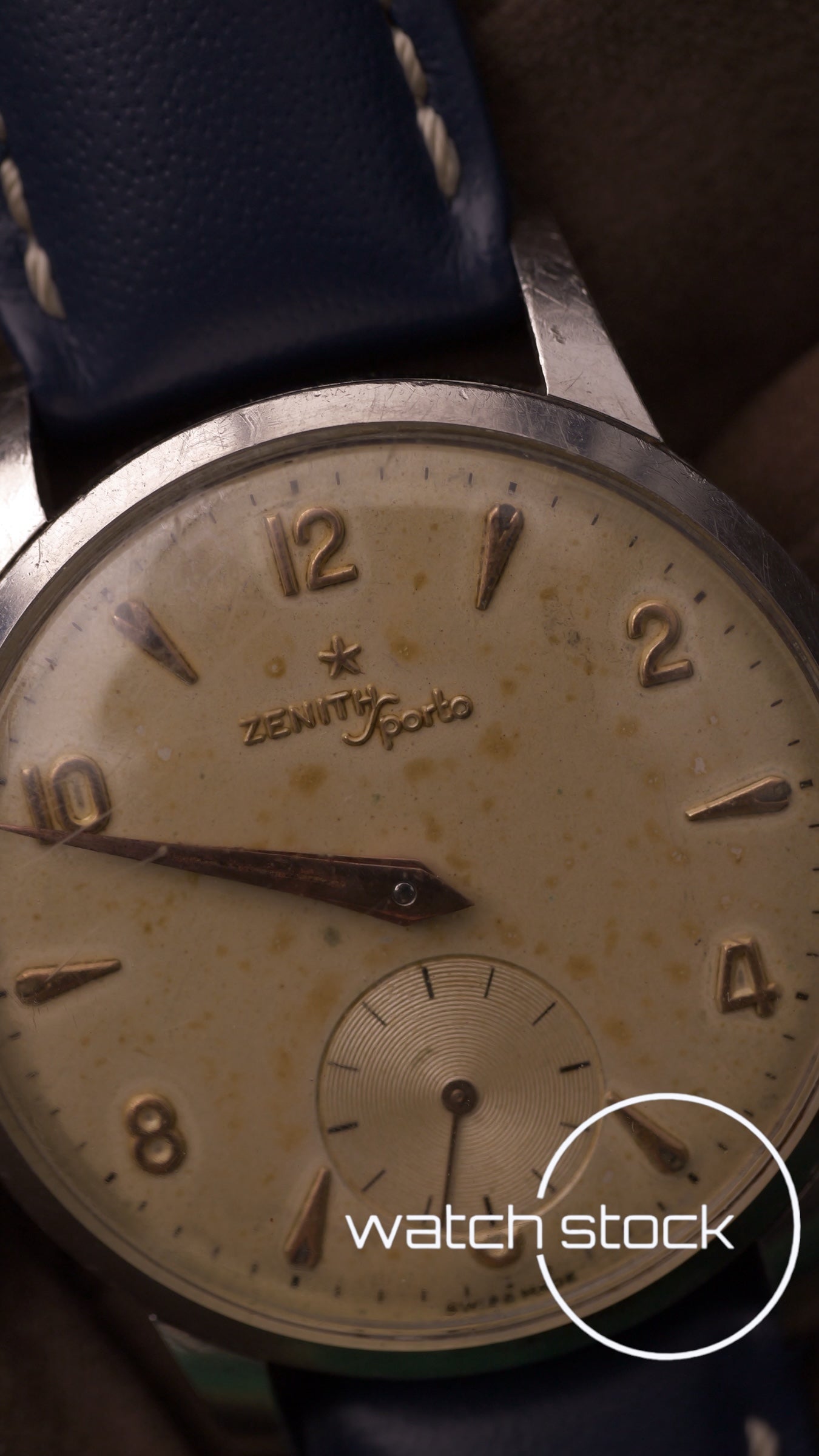 Zenith sporto carica manuale vintage Dress Watch