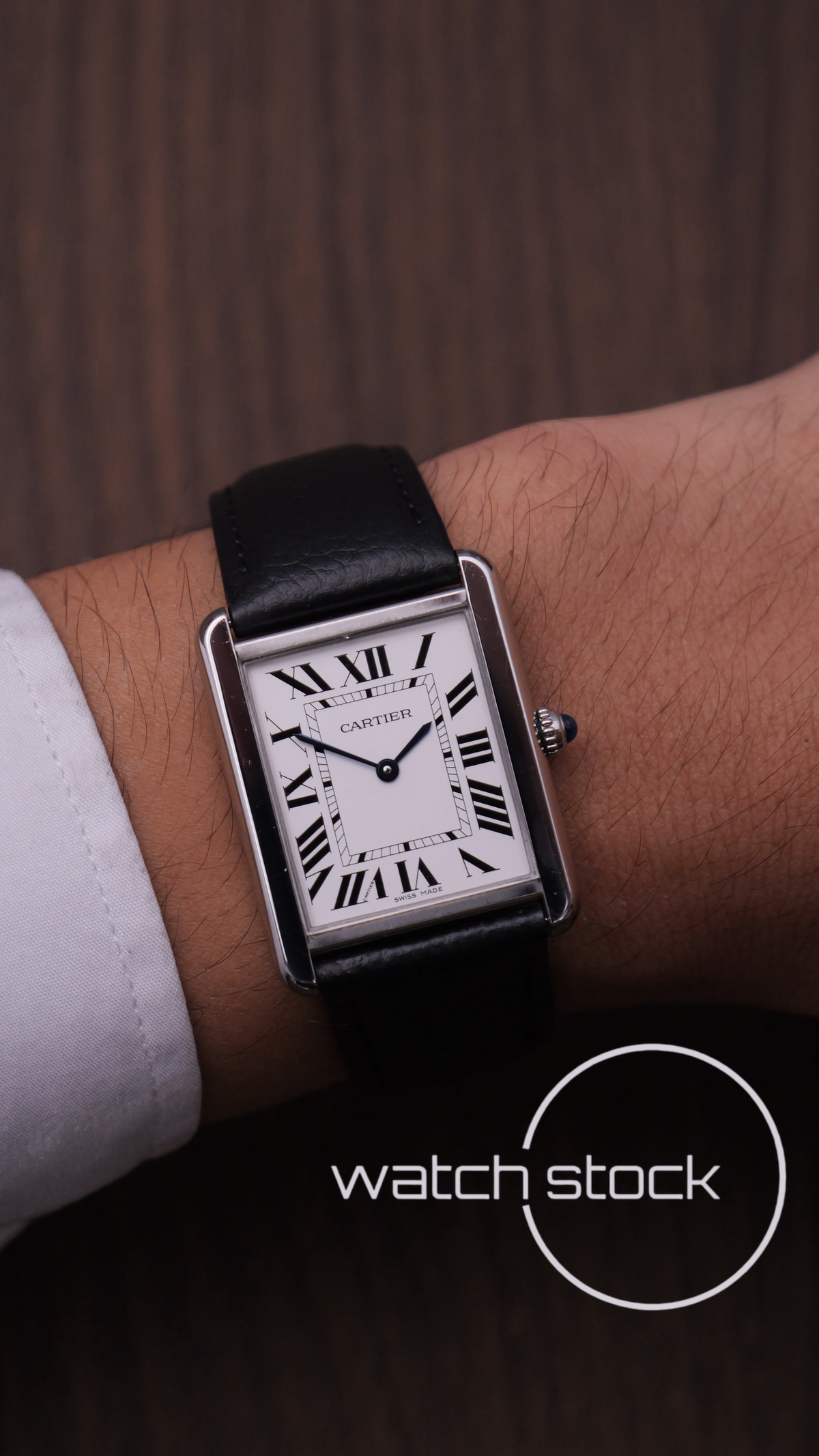 Cartier tank solo L ref.3169 Full set 2011º 27x35mm