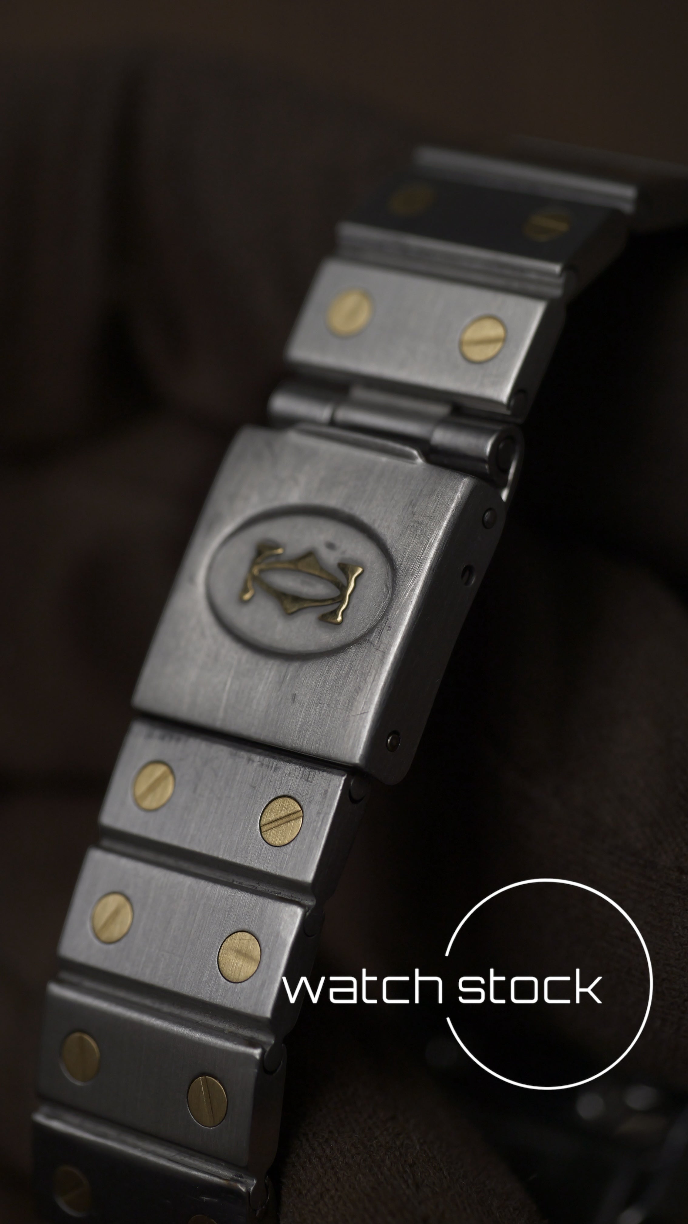 Cartier santos Octagon 30mm Large men ref.2966 Automatic