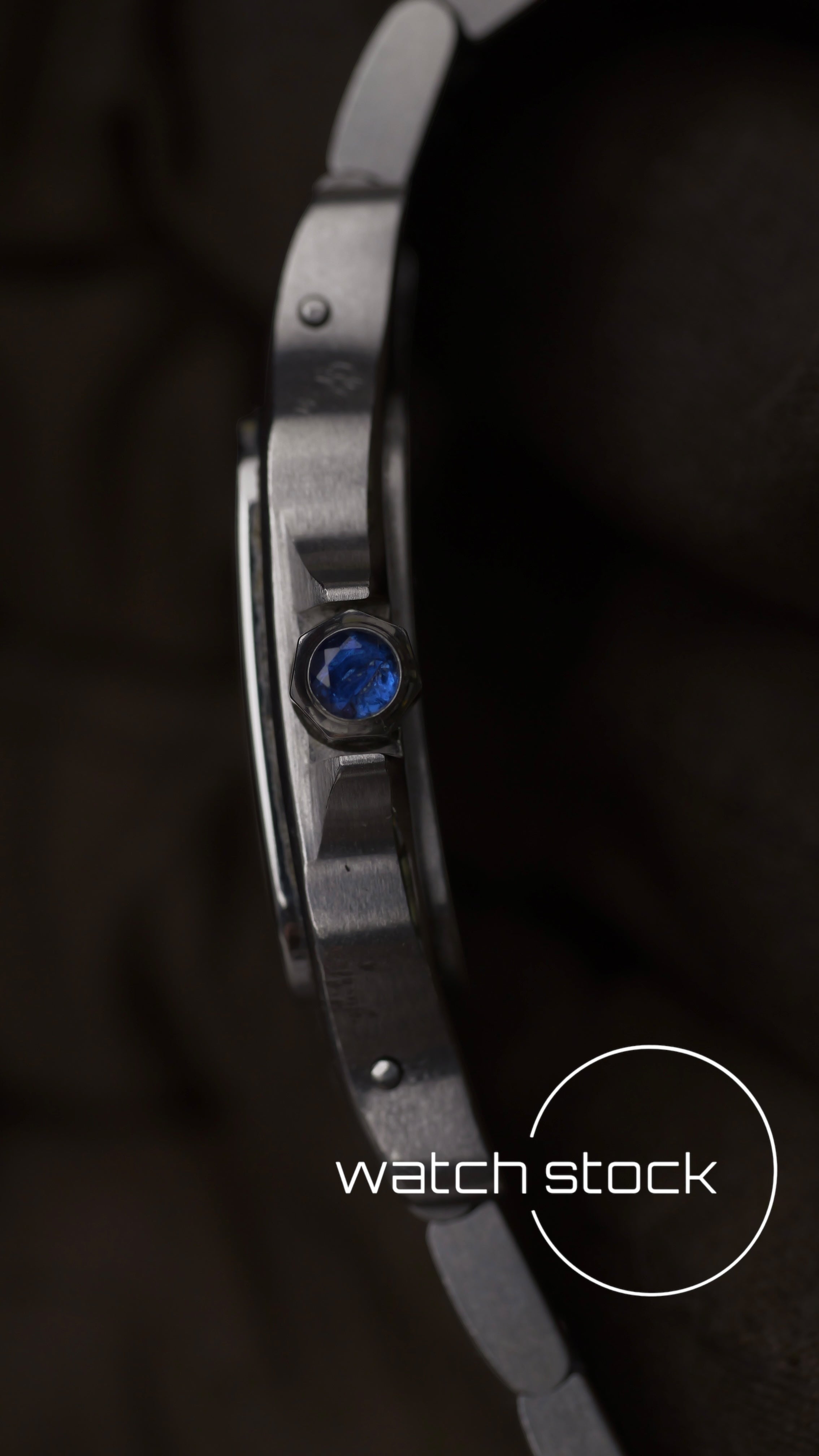 Cartier santos galbee lady quartz 24x35mm ref.1565