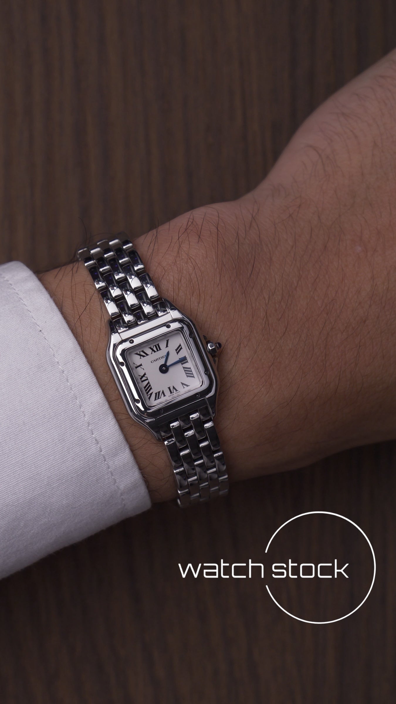 Cartier panthere mini 18mm ref.WSPN0019