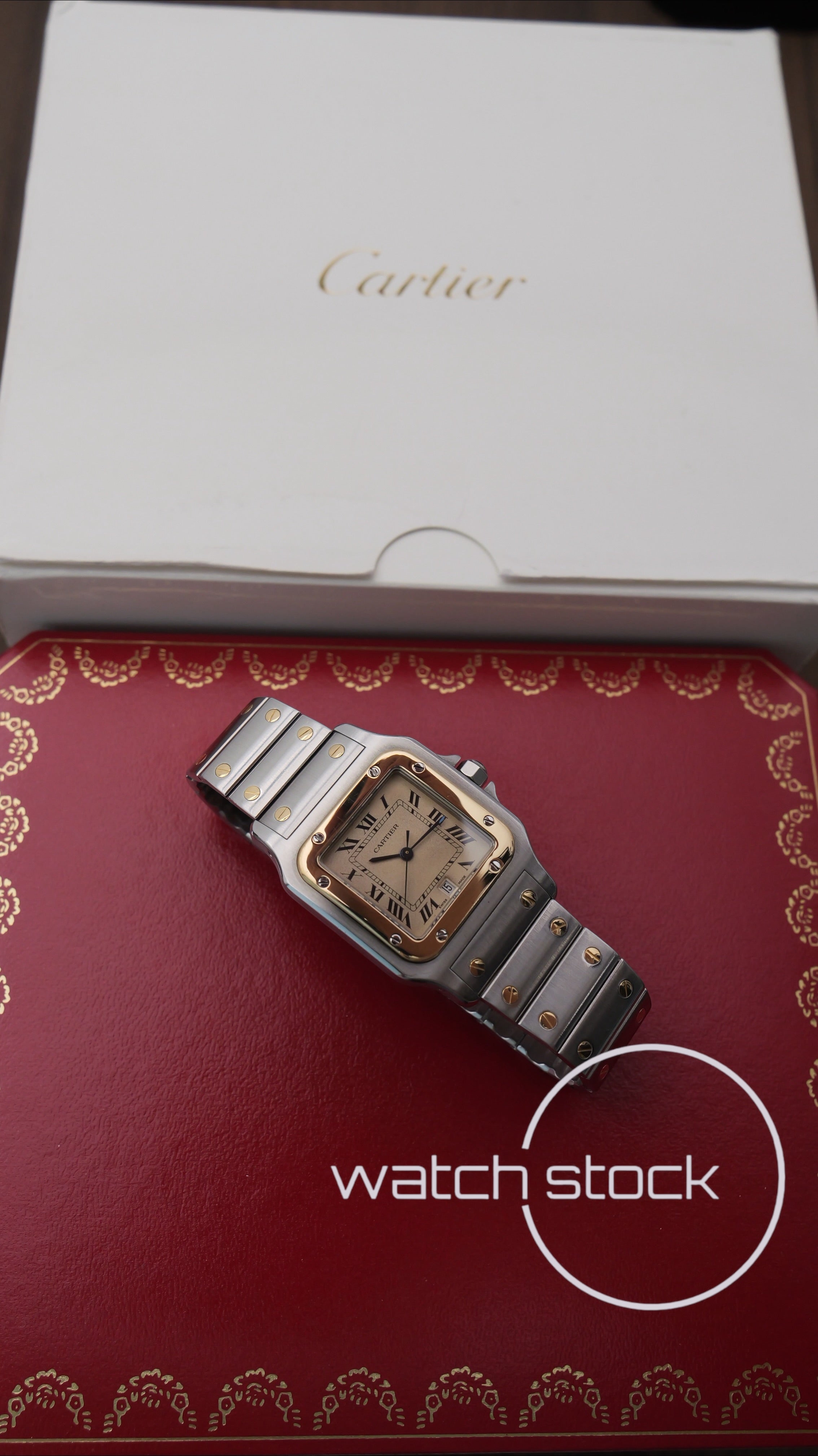 Cartier santos galbee 29x41mm Ref. 187901
