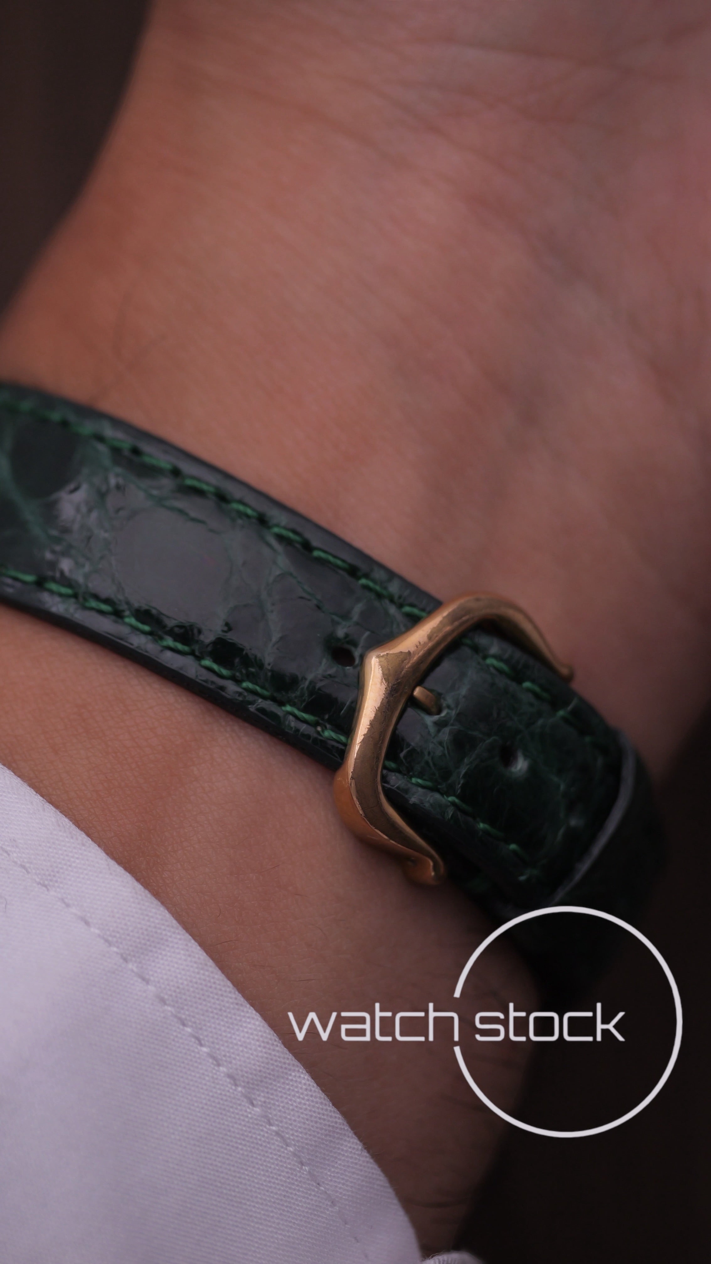 Cartier Vendome 30mm Trinity dial anno 1980