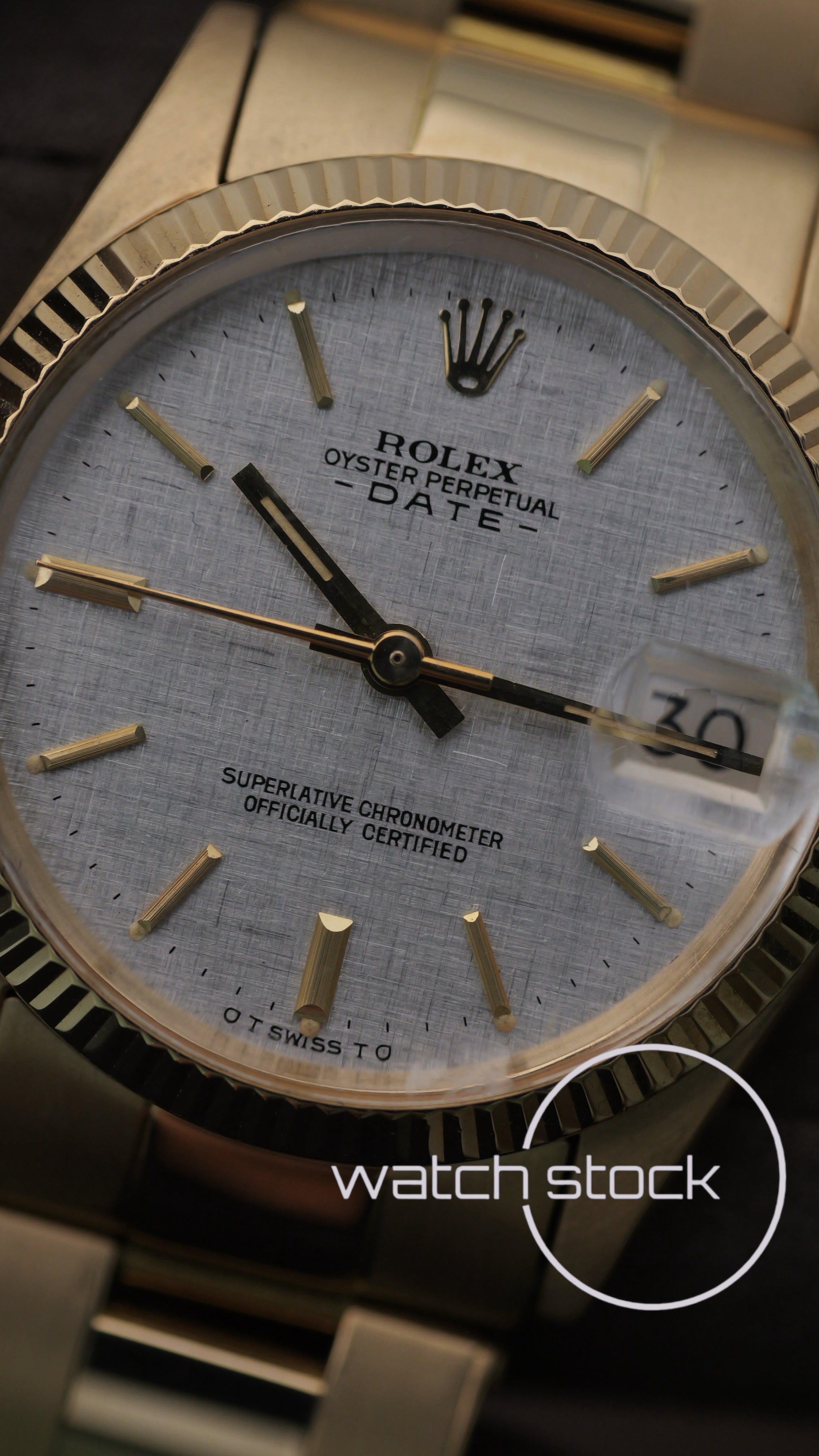 Rolex Datejust 31mm ref.6827 full gold