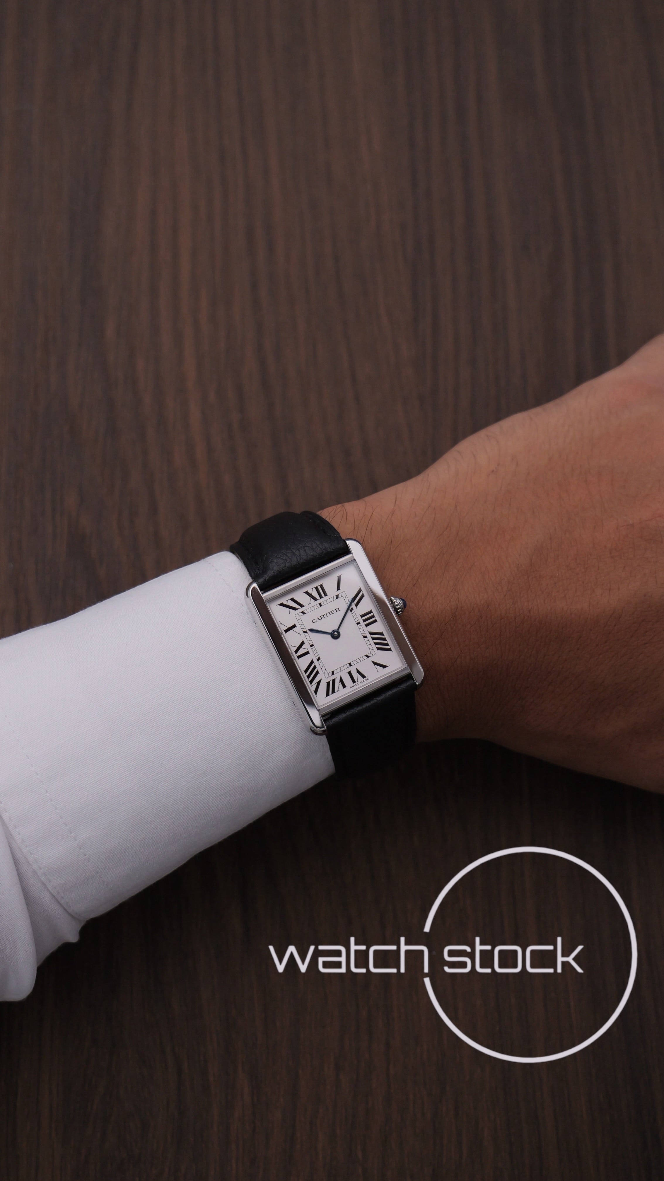 Cartier Tank Solo L ref.2715 27x35mm 2017 Full Set