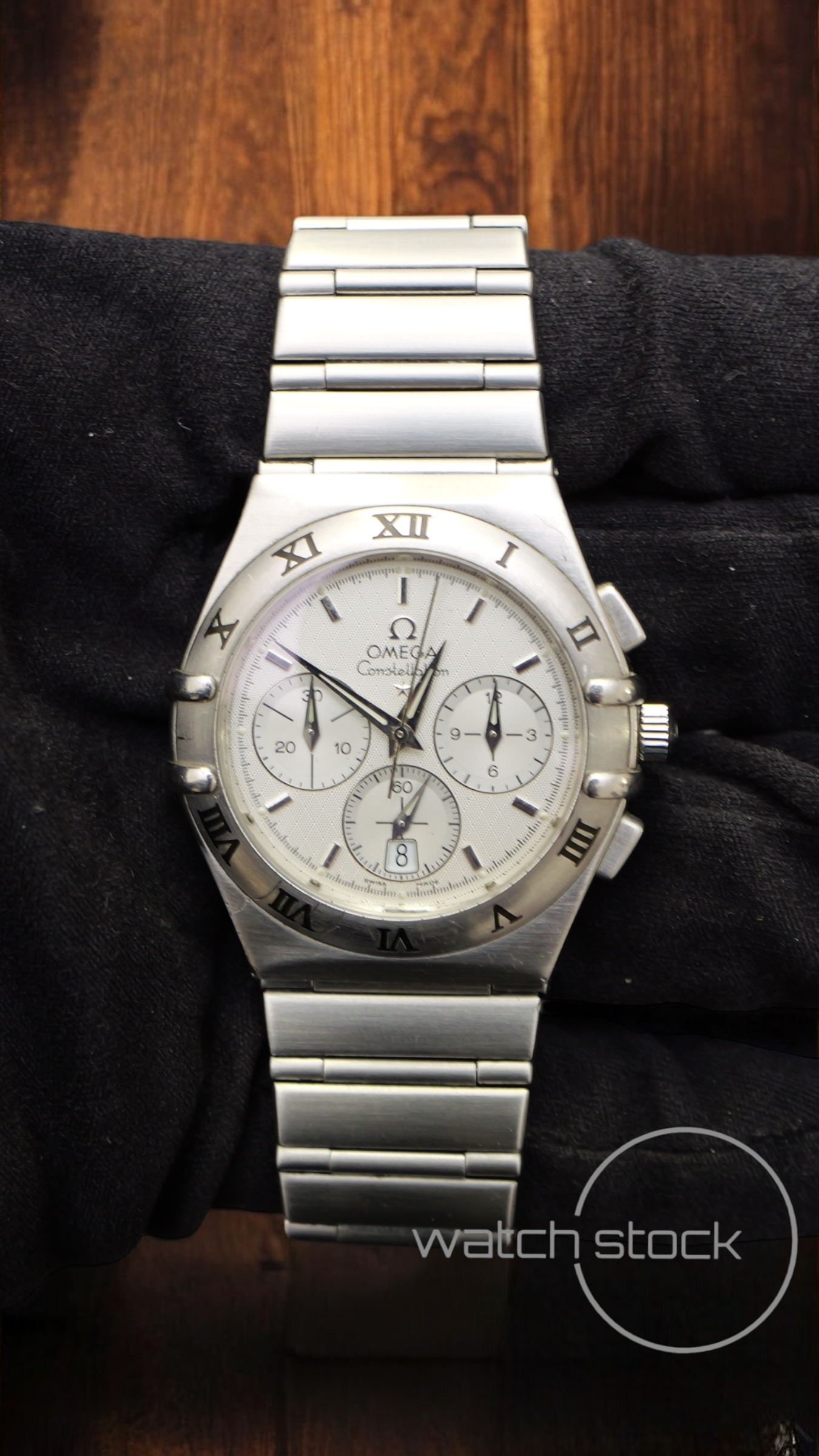 Omega costellation double Eagle chrono (39mm)white dial