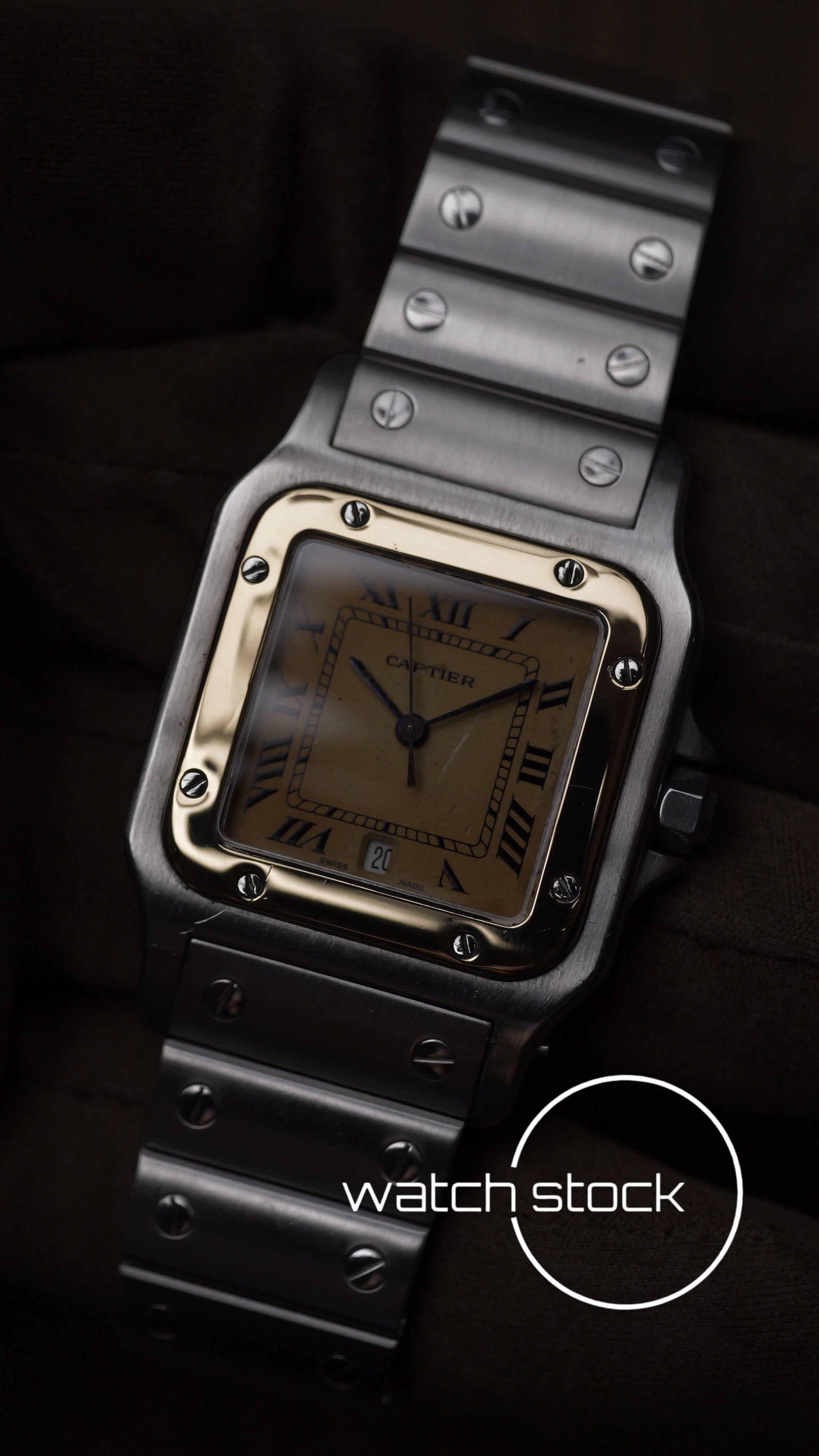 Cartier santos galbee 29x41mm Ref. 187901
