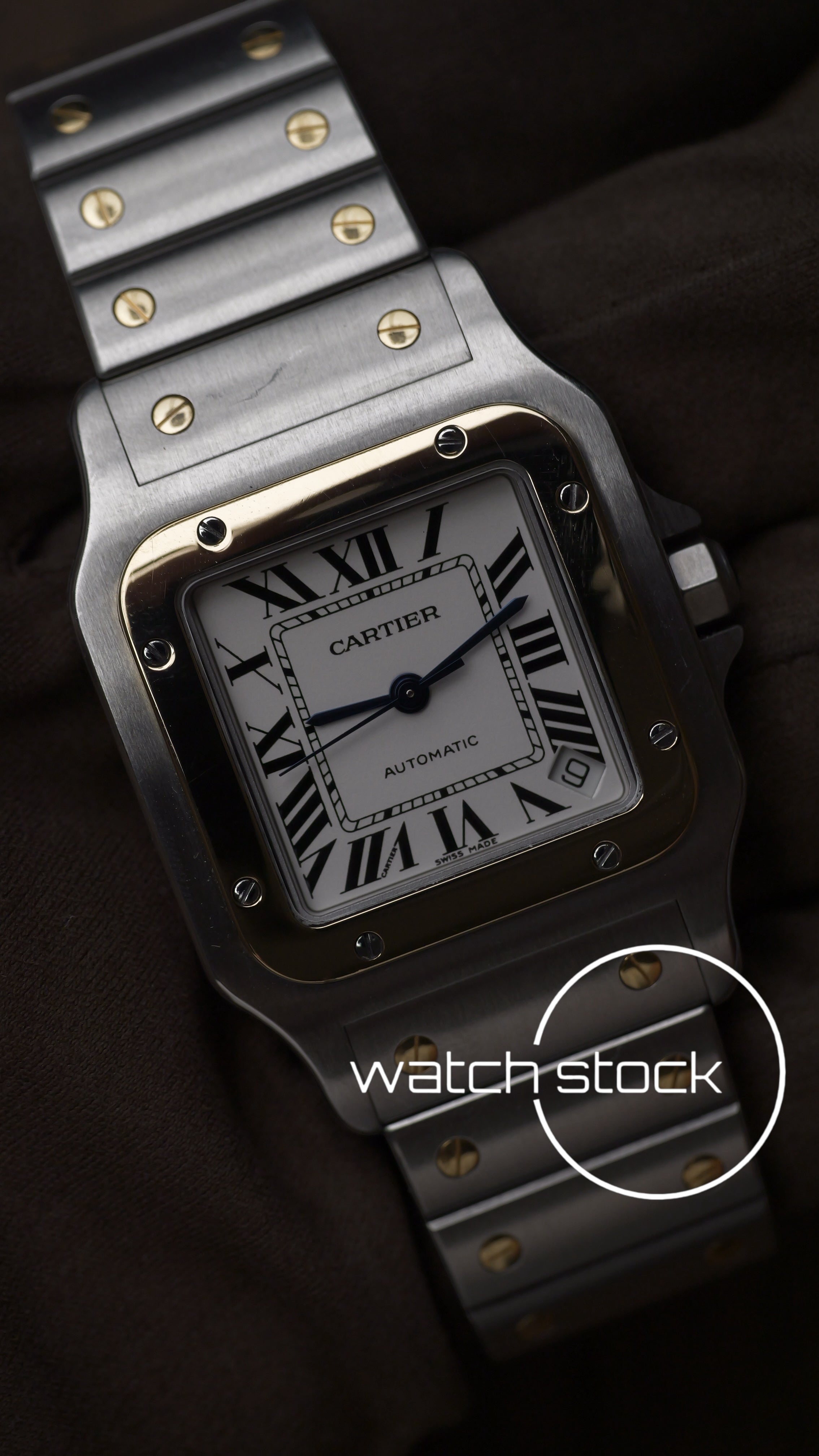 Cartier santos galbee XL gold steal ref.2823 Automatic 32x45mm