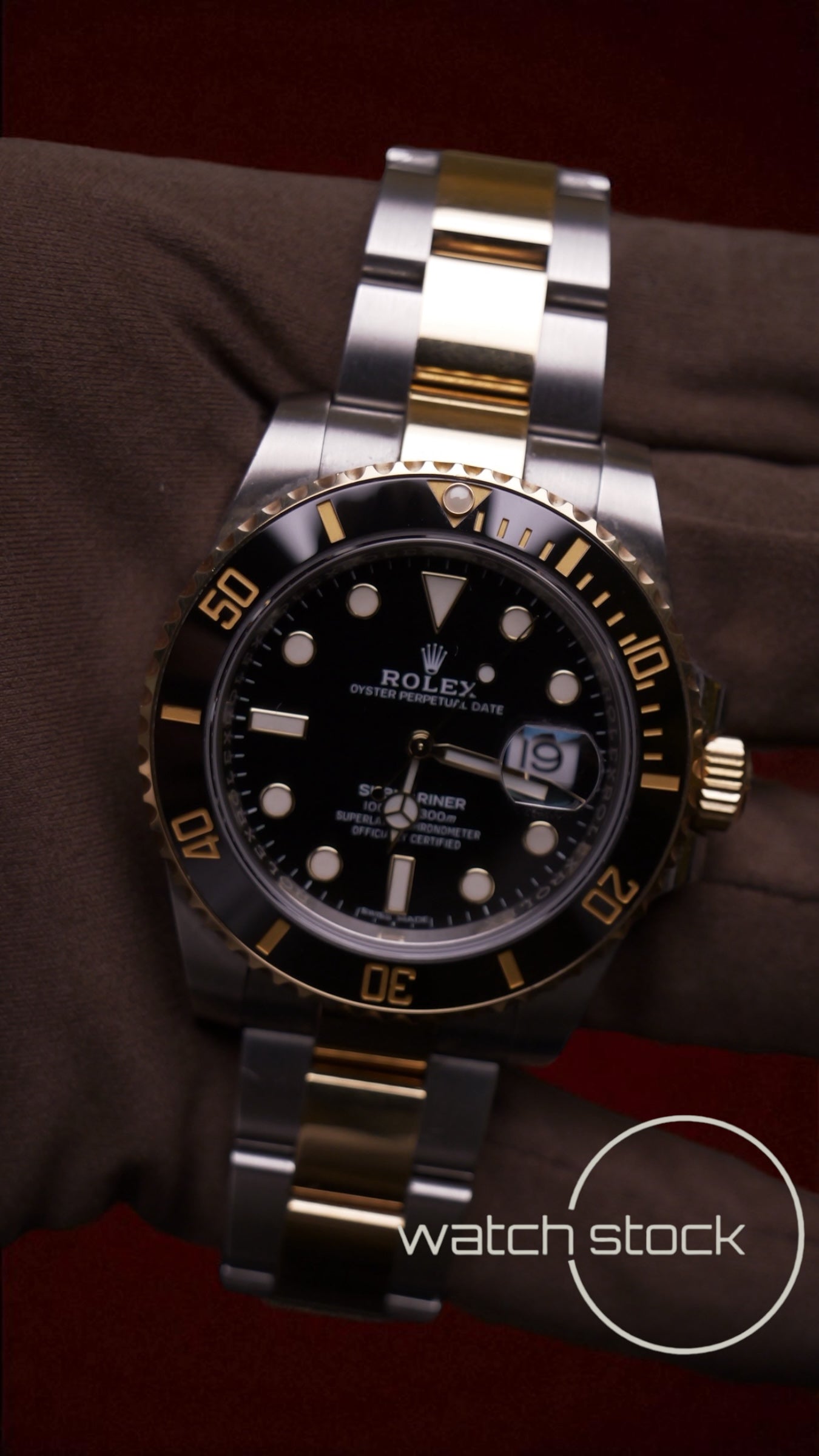 Rolex submariner data 41mm ref.116613LN two-tone 2020