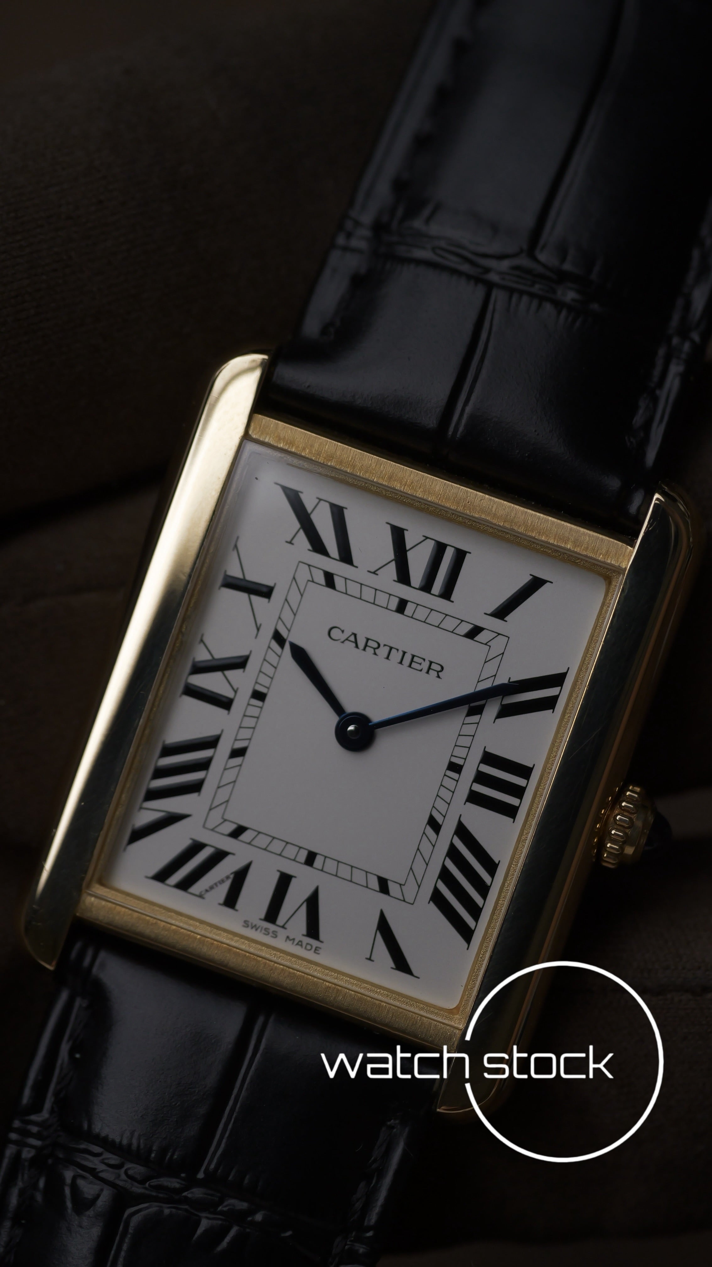Cartier tank solo L 18K GOLD ref.3167 27x35mm quartz