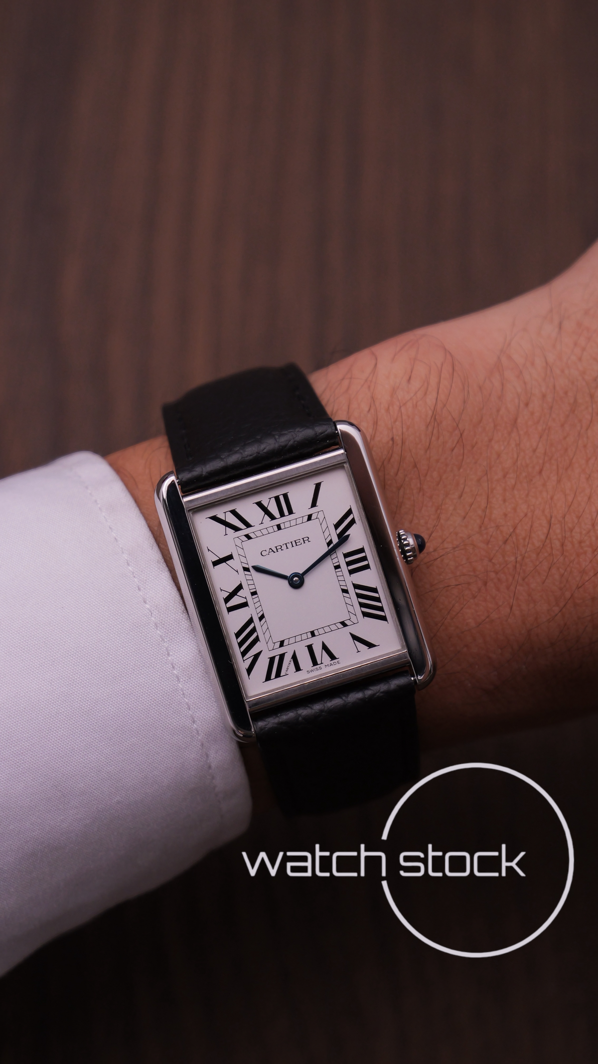 Cartier tank solo L ref.3169 Full set 2011º 27x35mm