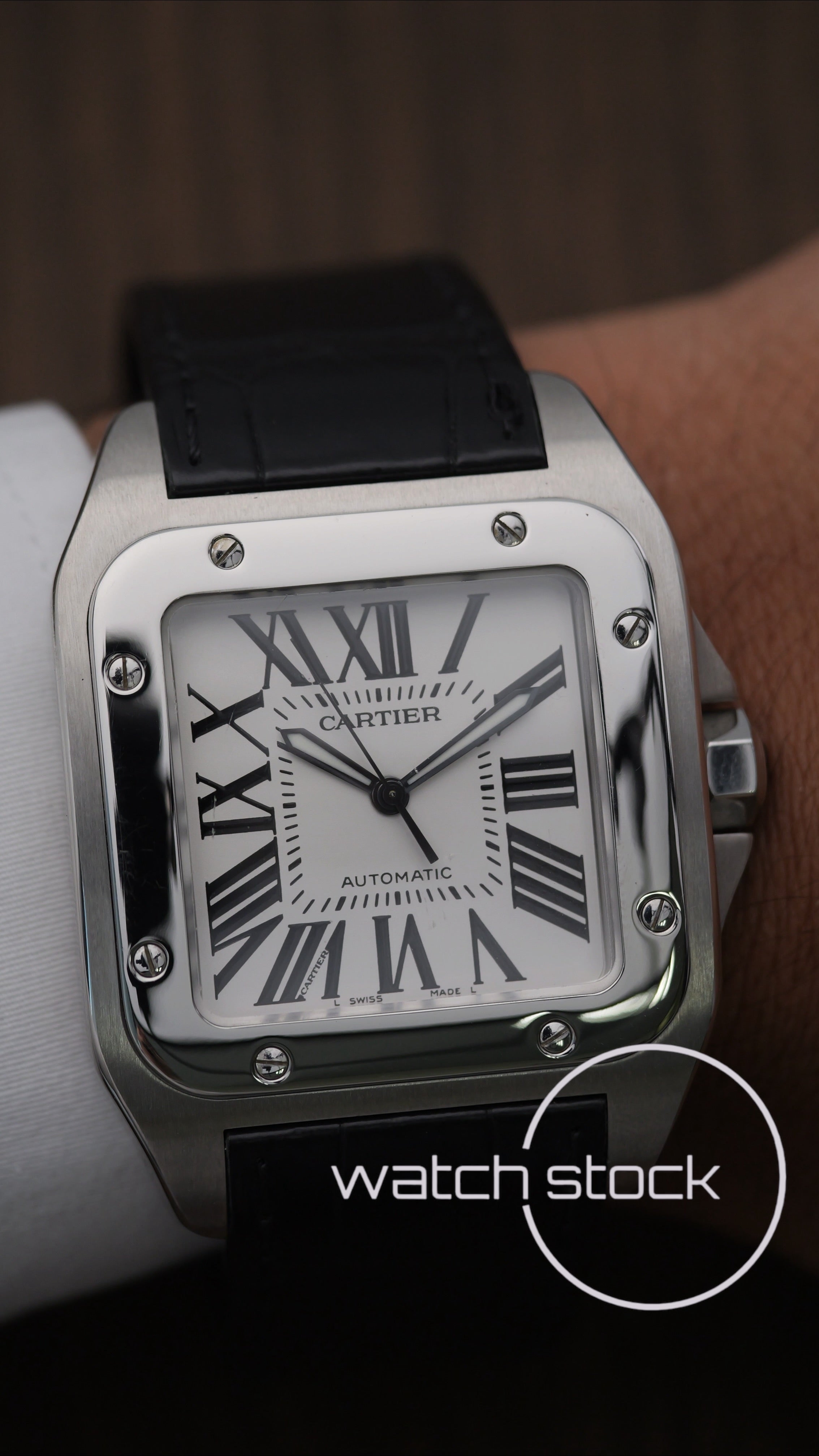 Cartier santos 100 XL ref.2656 Automatic 38×51mm