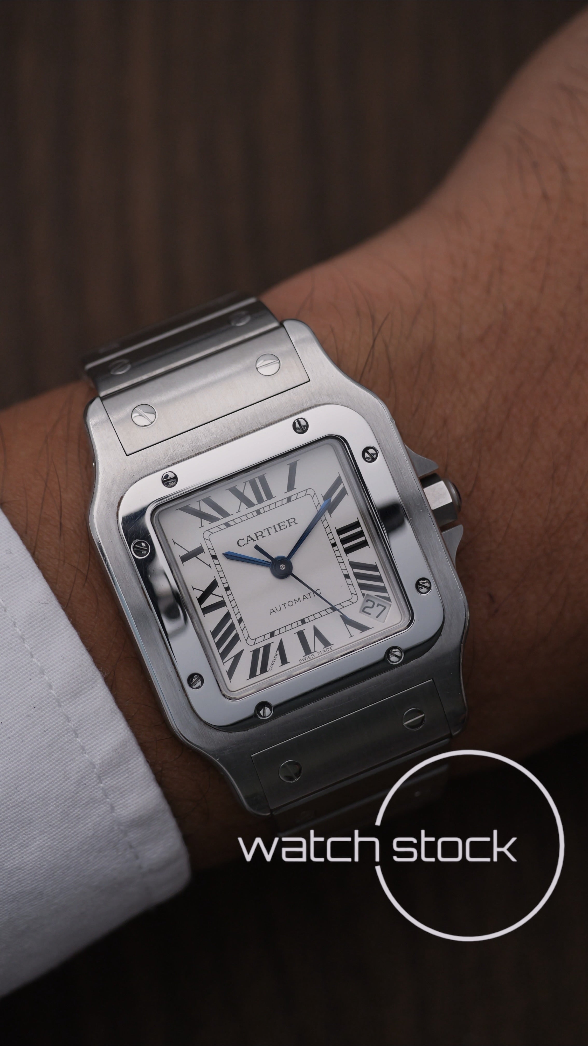 Cartier santos XL ref.2823 Automatic 32x45mm Full set