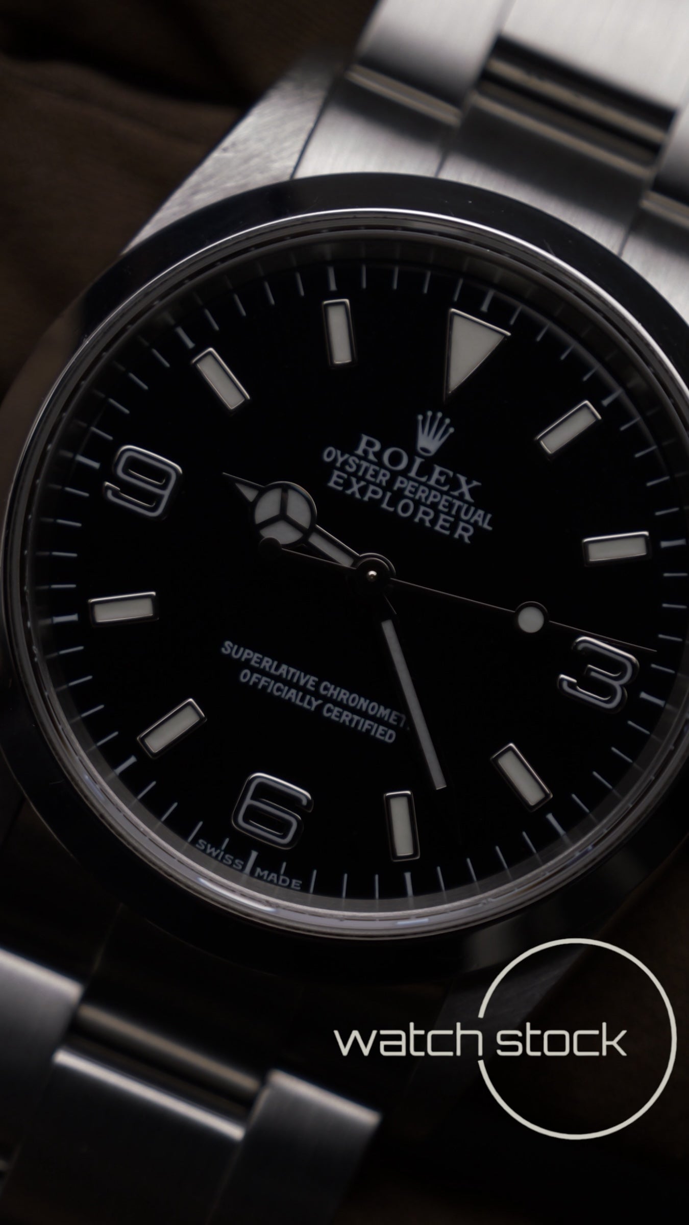 Rolex oyster perpetual explorer 36mm ref:114270