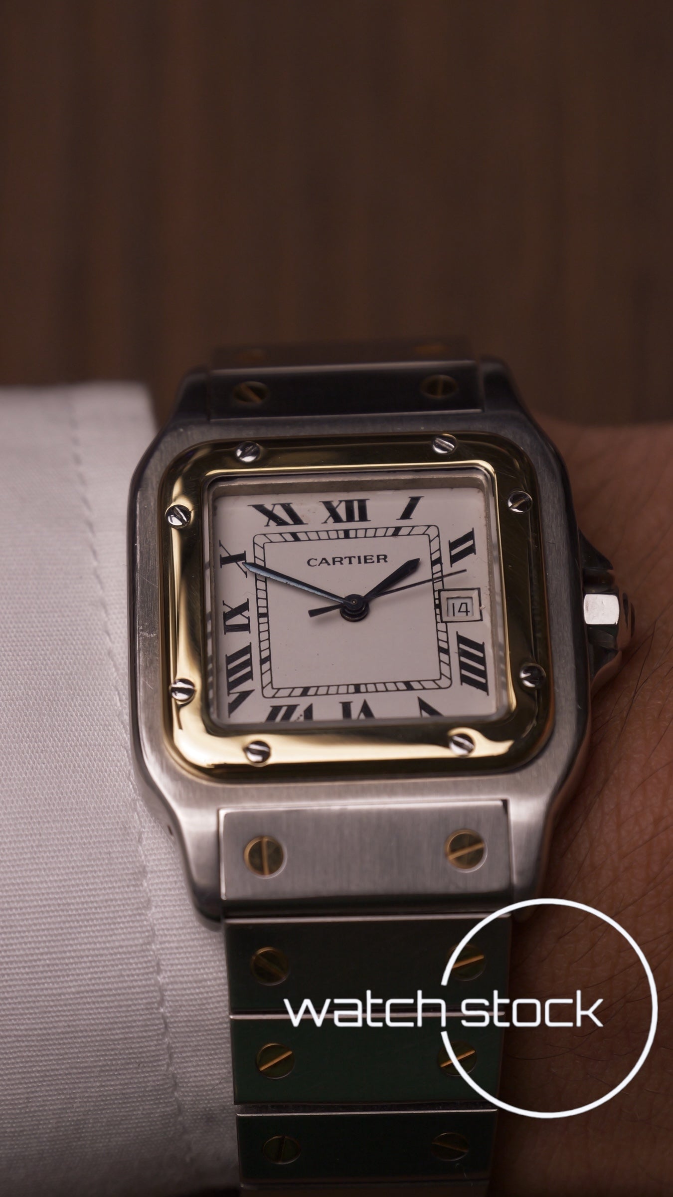 Cartier santos carré ref.2961 Automatic vintage 29x41mm santos de cartier