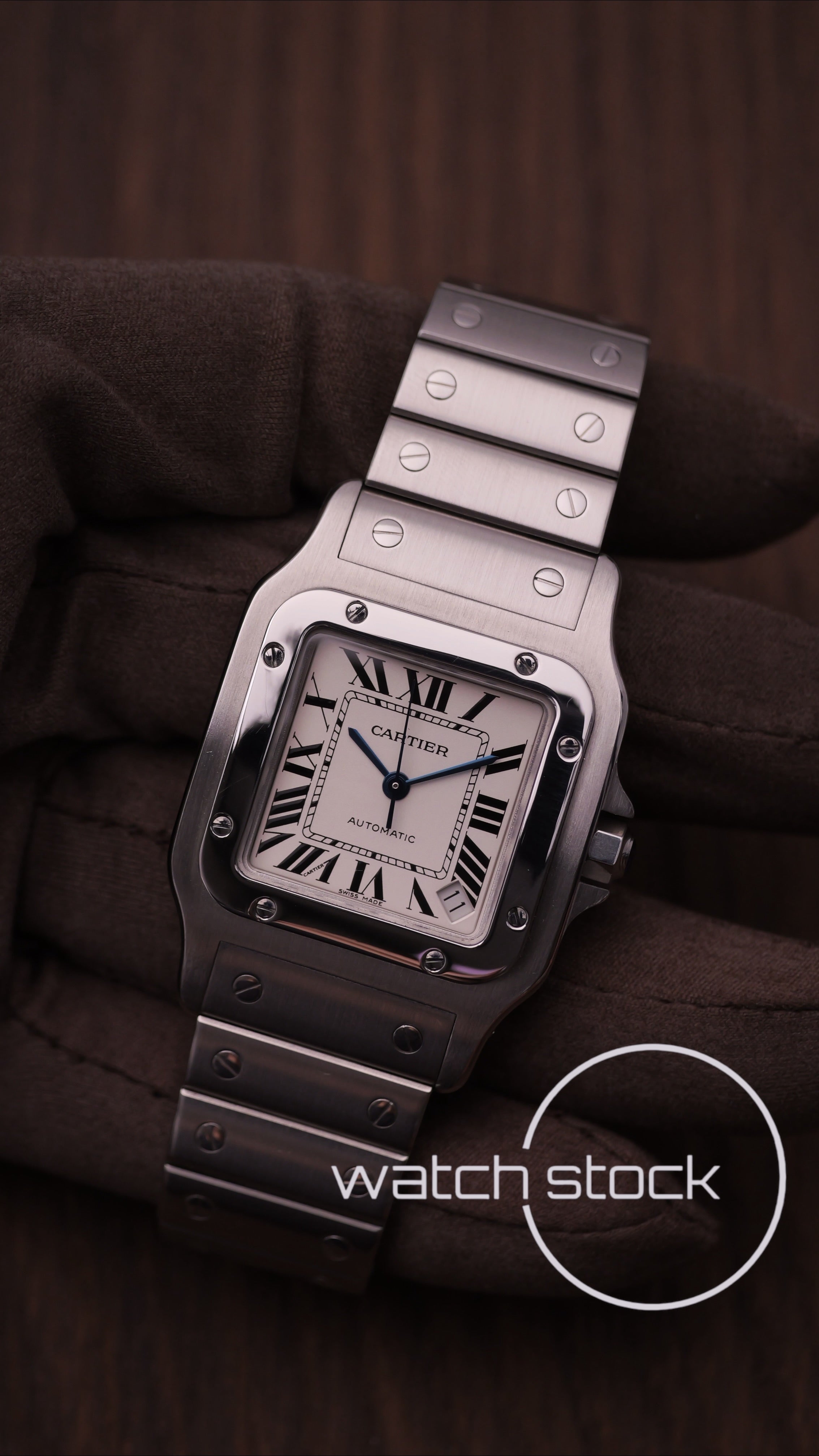 Cartier santos XL ref.2823 Automatic 32x45mm Full set