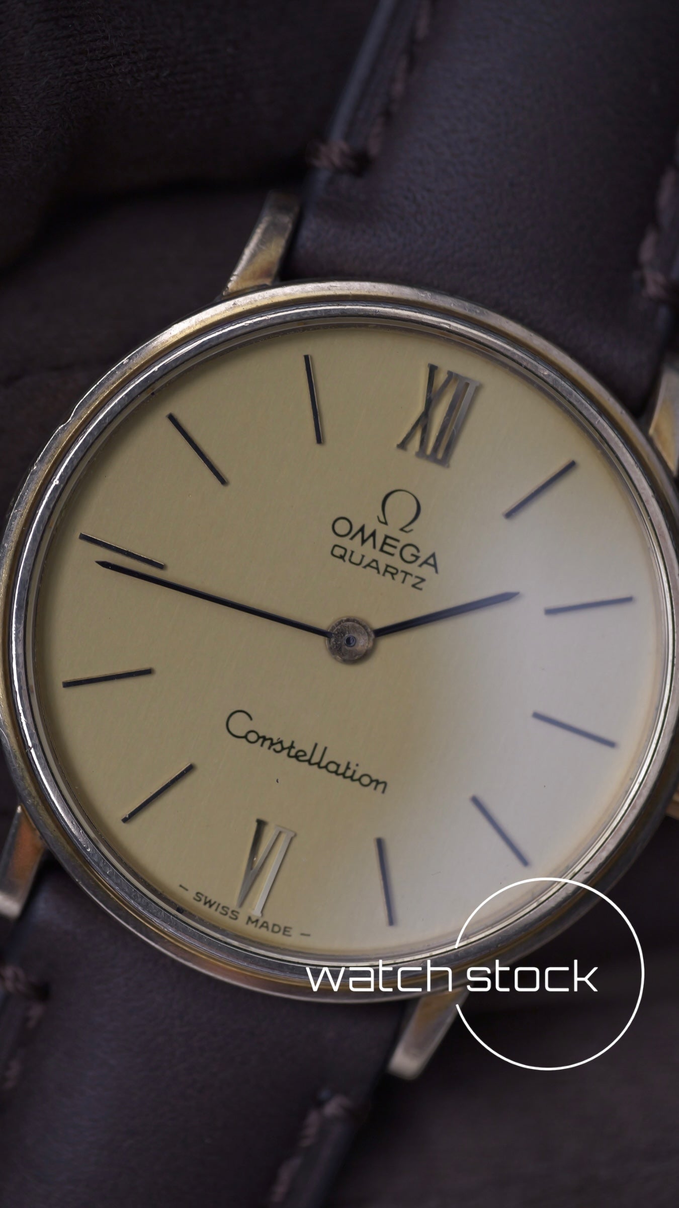 Omega De ville vintage 33mm placcato oro