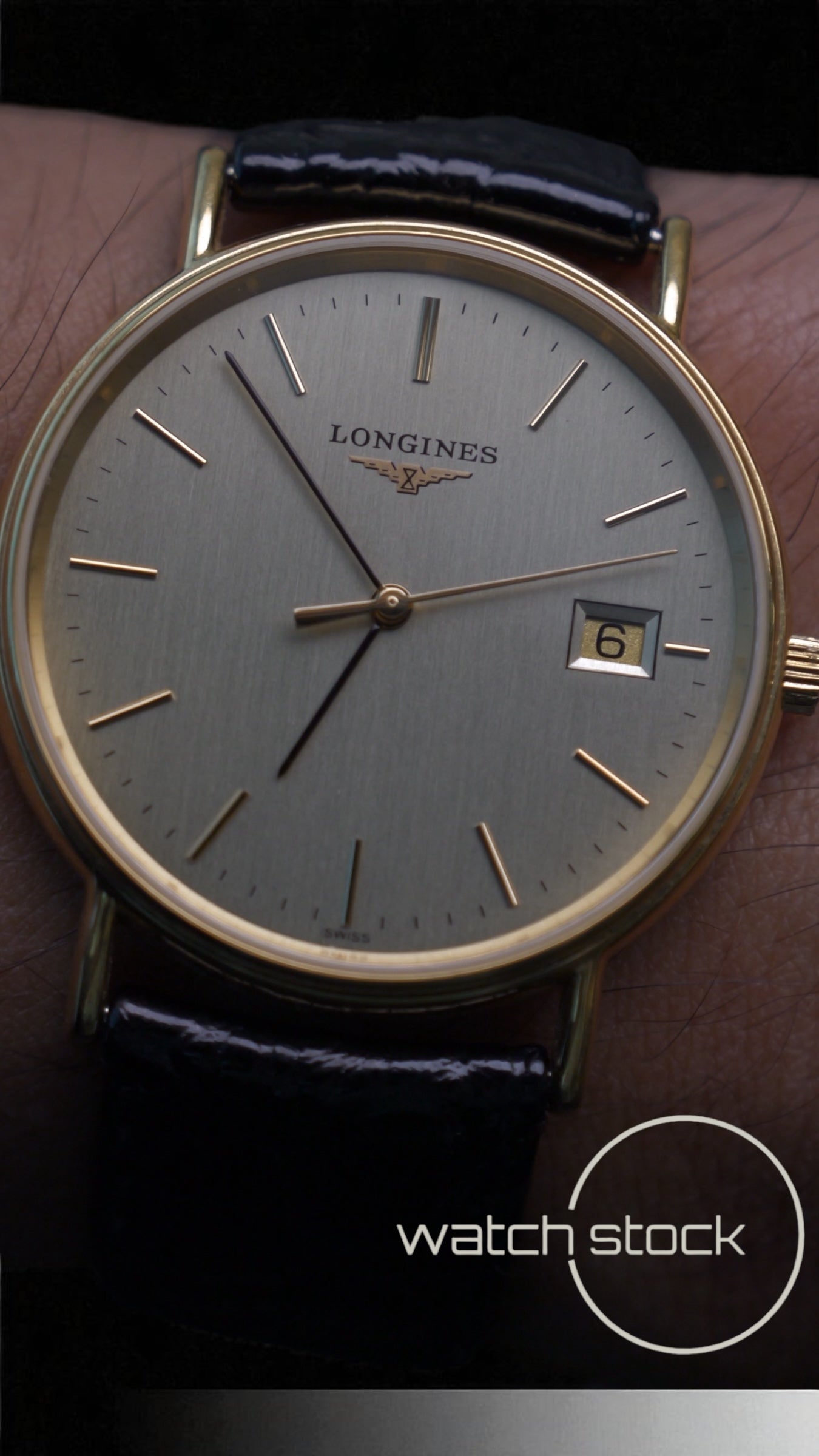 Longines vintage Dress Watch FULL SET quarz 34mm