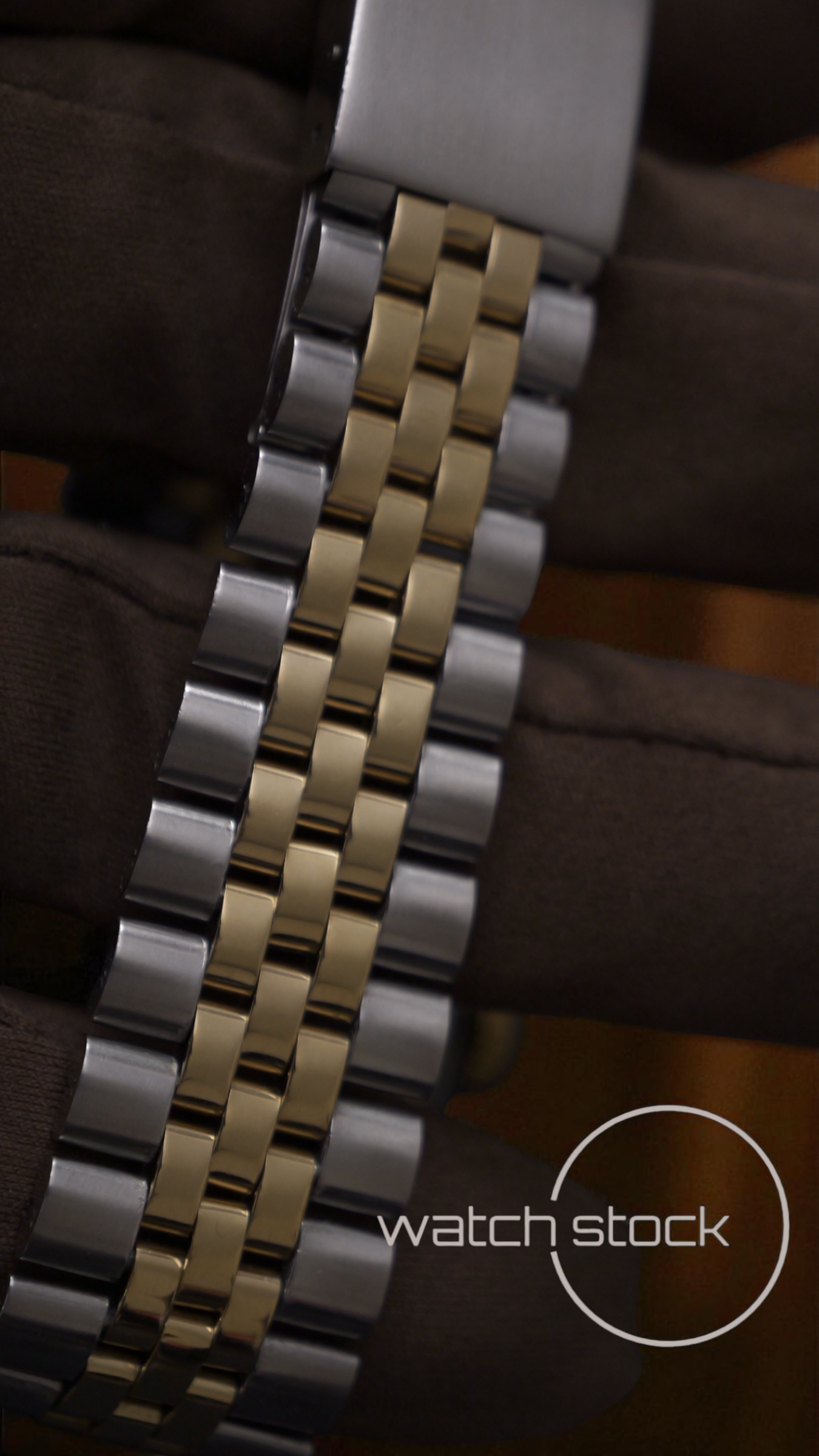 Rolex datejust linen dial 36mm ref. 1601 steel / gold bitonale