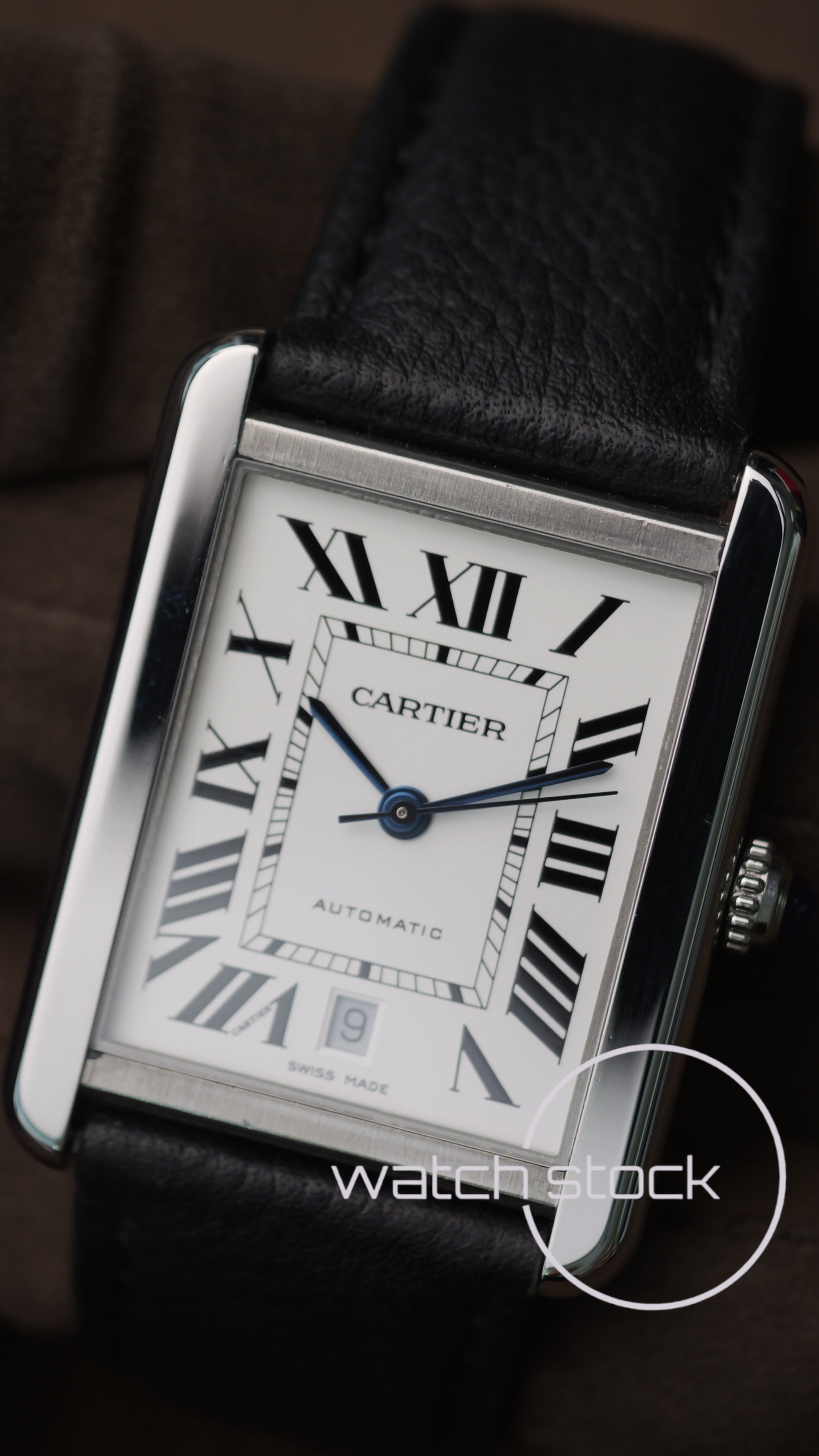 Cartier tank solo XL automatic 2017 ref. 3800 Full set