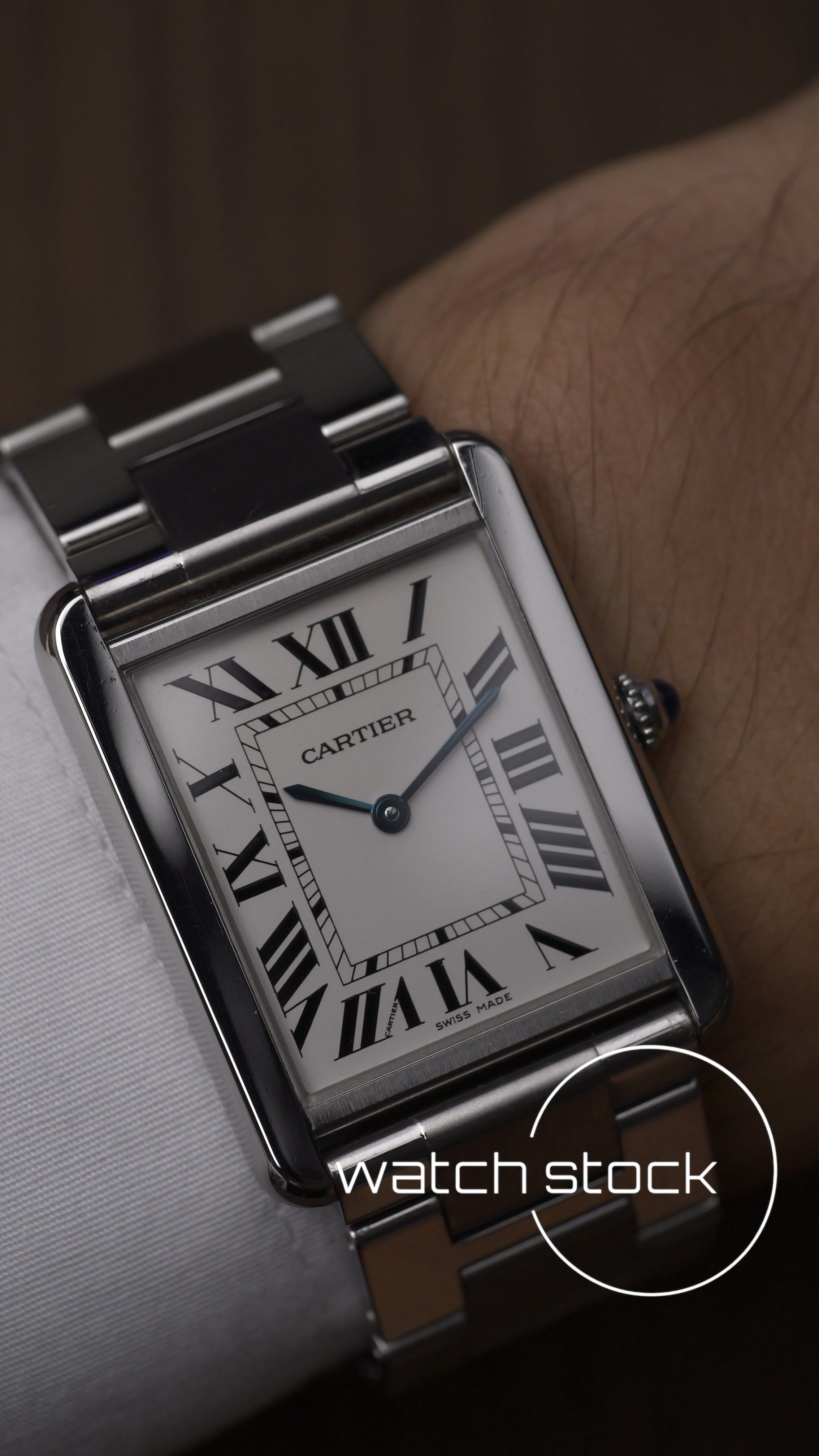 Cartier tank solo L ref.3169 27x35mm quartz