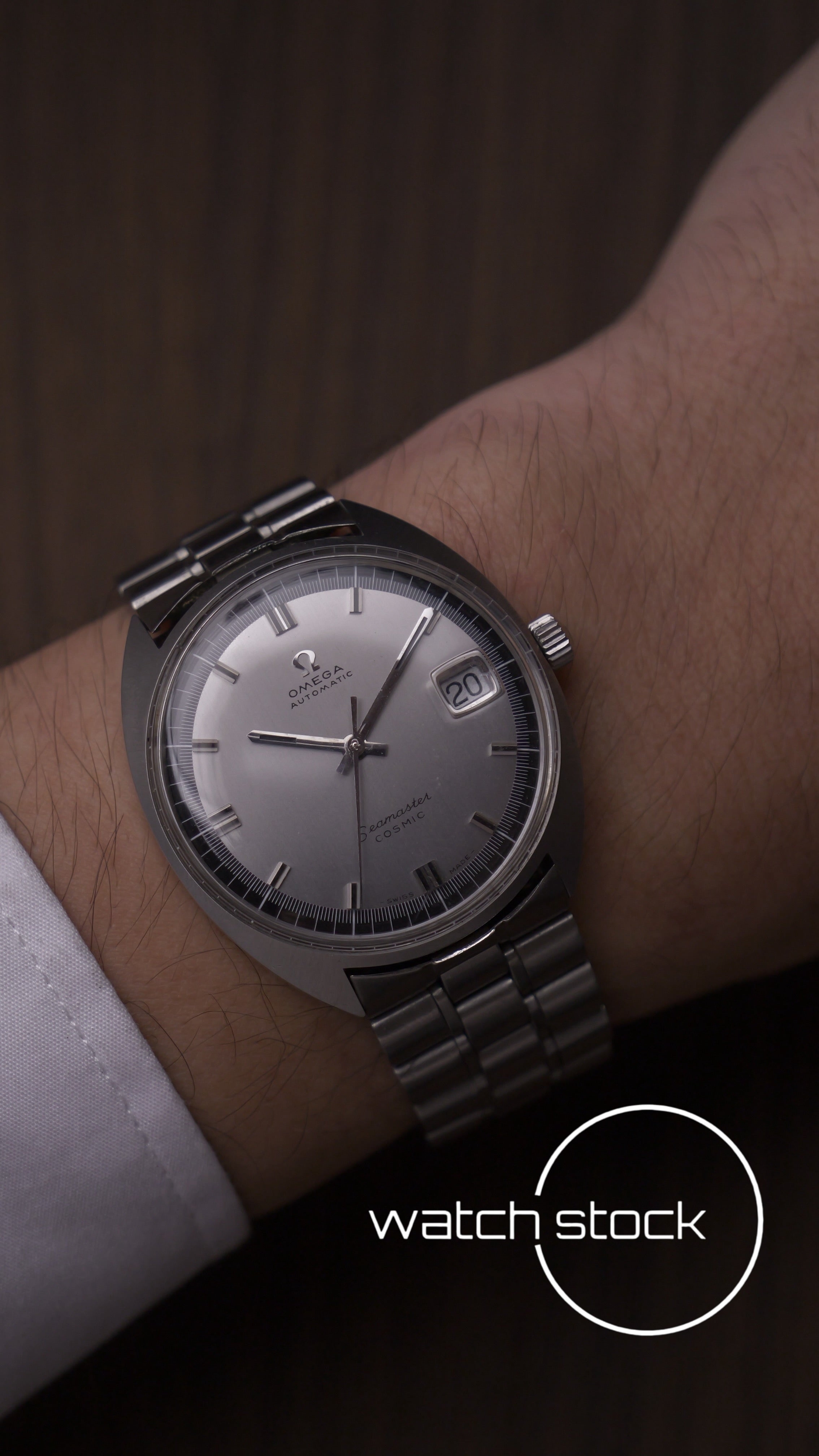 Omega seamaster cosmic automatic date 35mm vintage