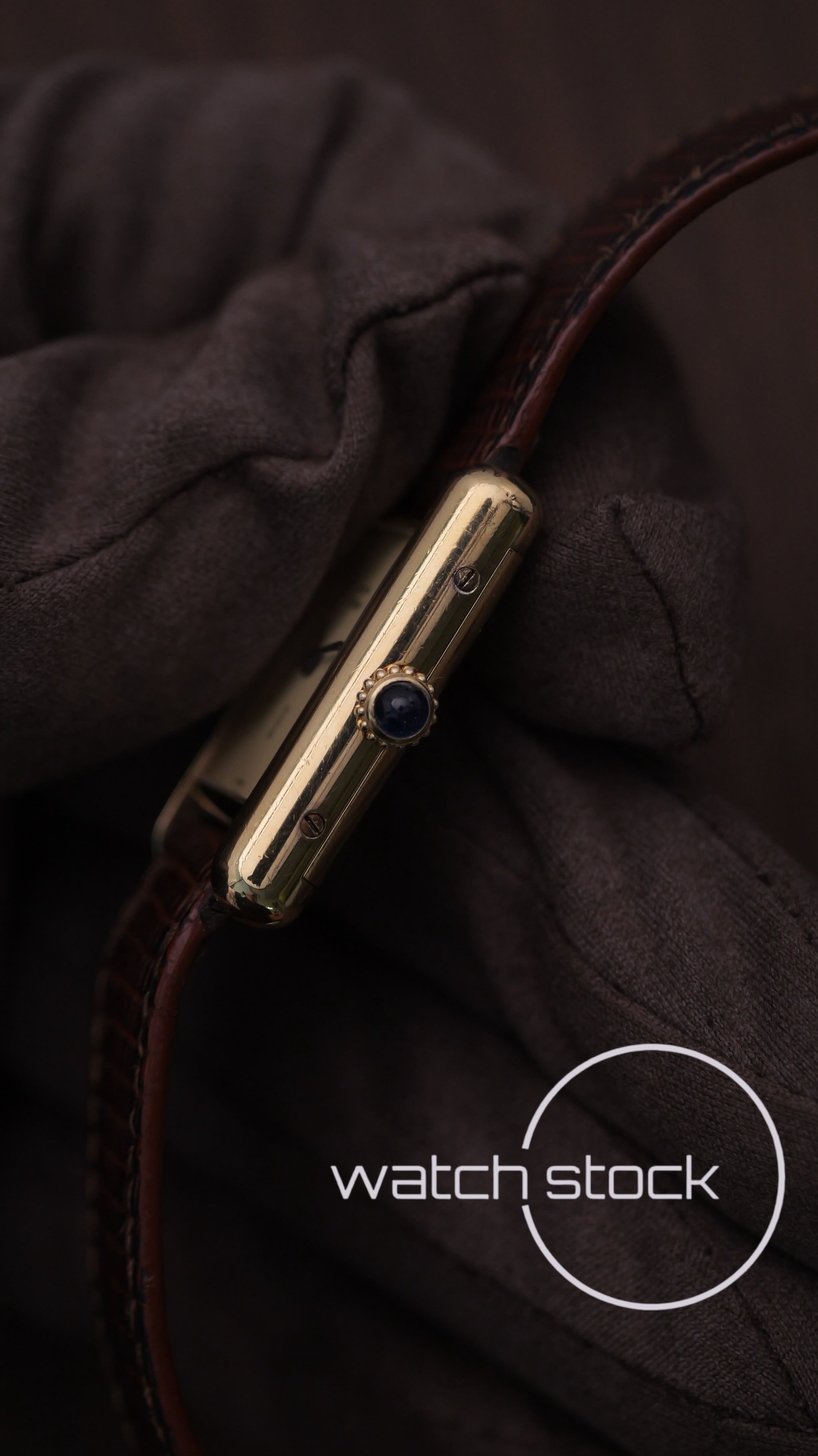 Cartier Tank TG3 Lemon Dial