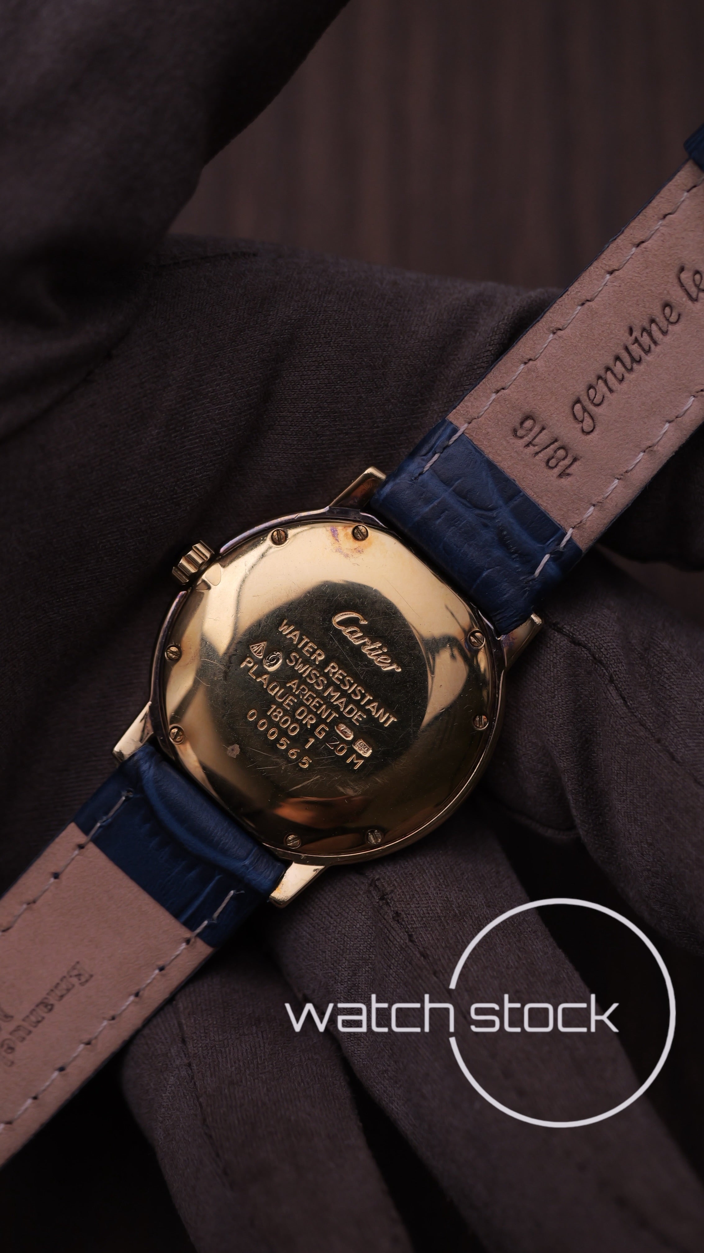 Cartier ronde vintage 33mm Swiss Only
