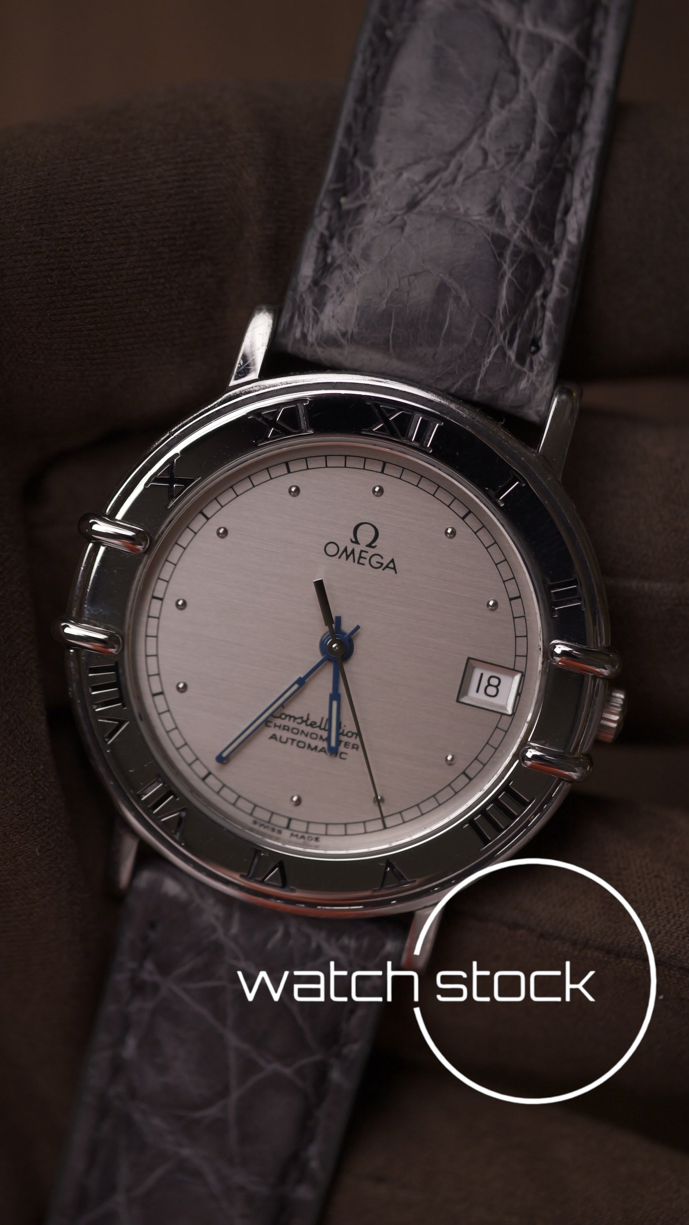 Omega constellation 36mm grey dial full set