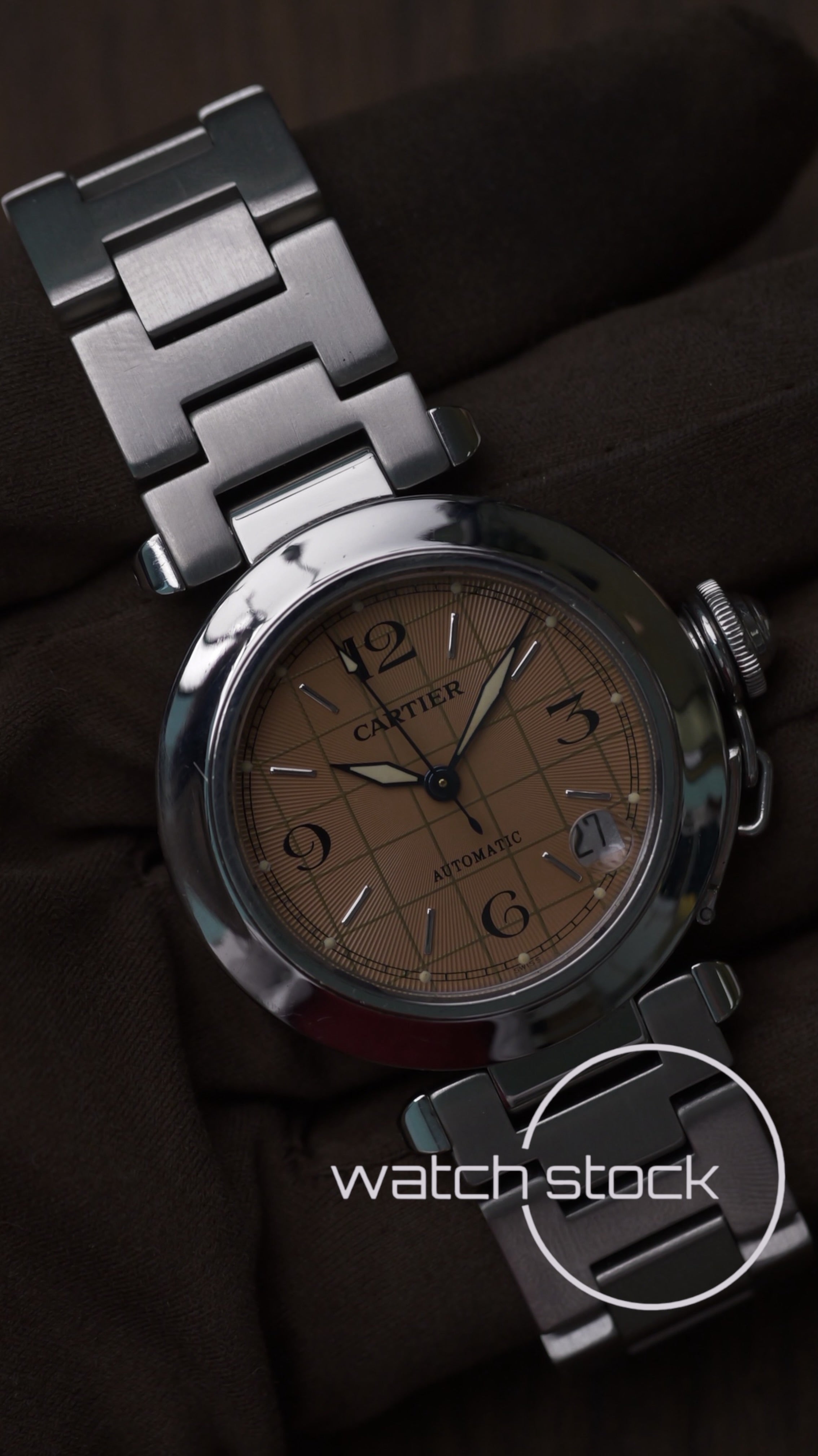 Cartier Pasha Automatic 35mm ref.2324 Salmon Dial