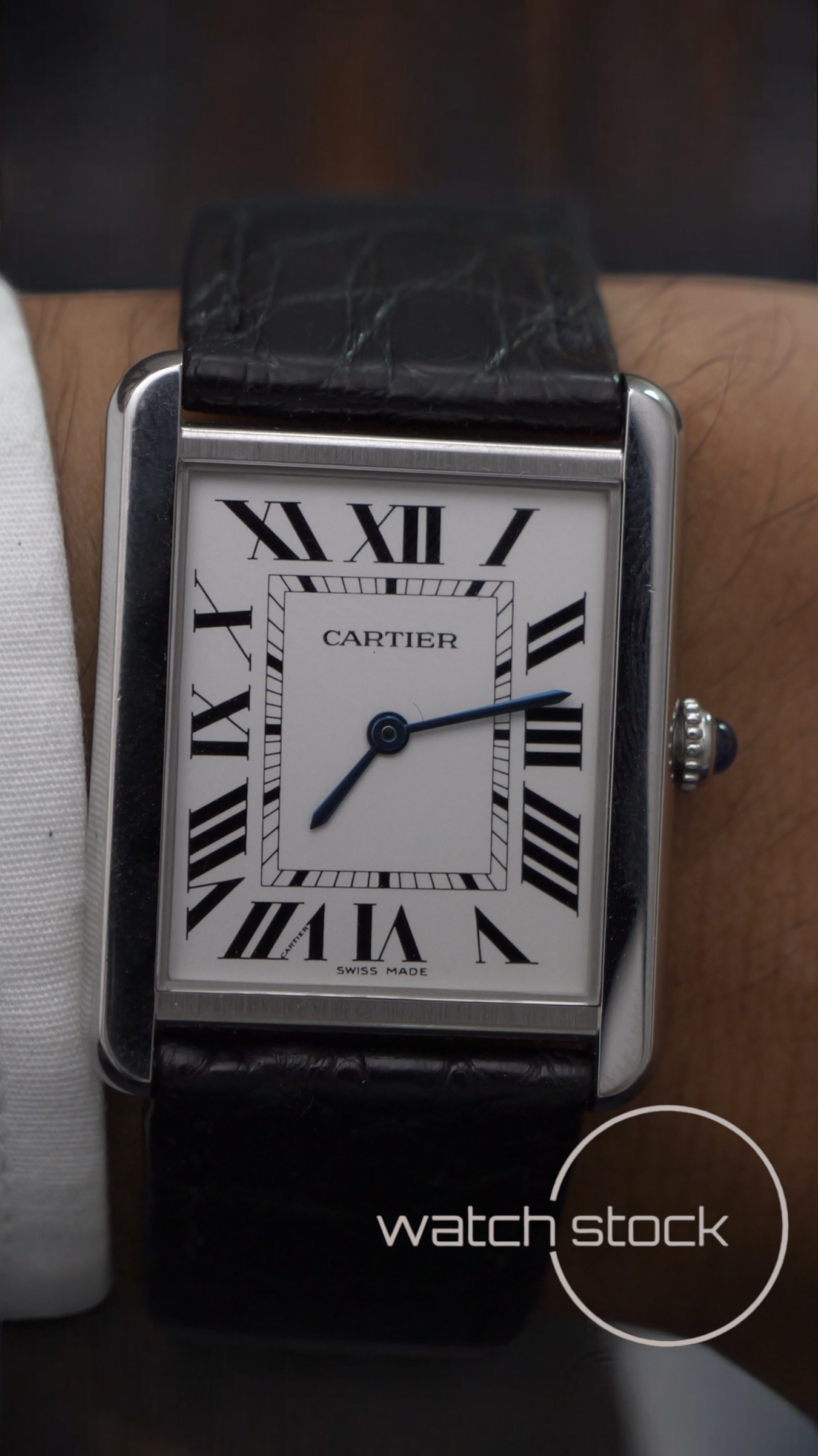 Cartier tank L ref.2715 27x35mm quarz Full set