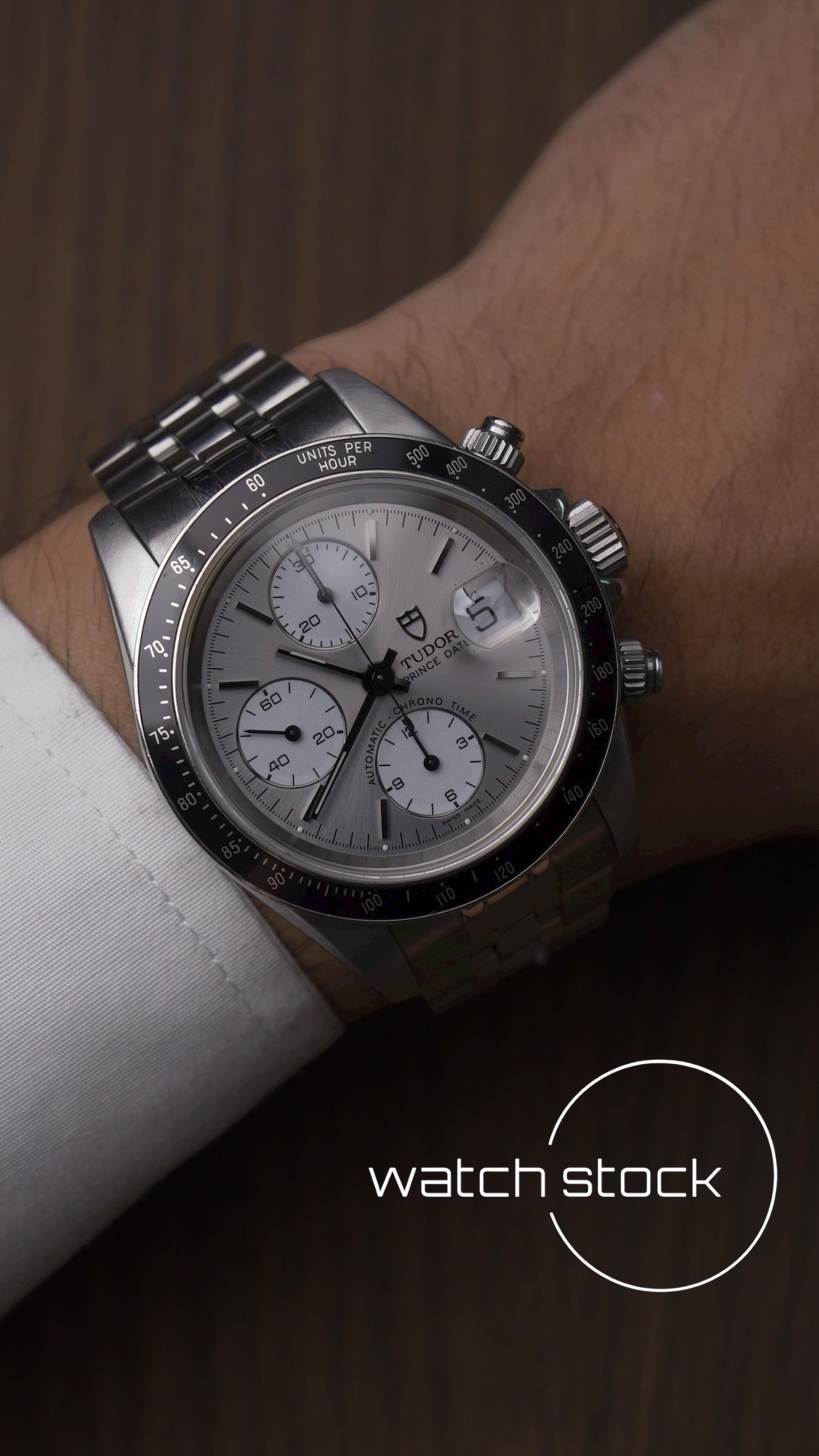 Tudor prince date 41mm chronograph