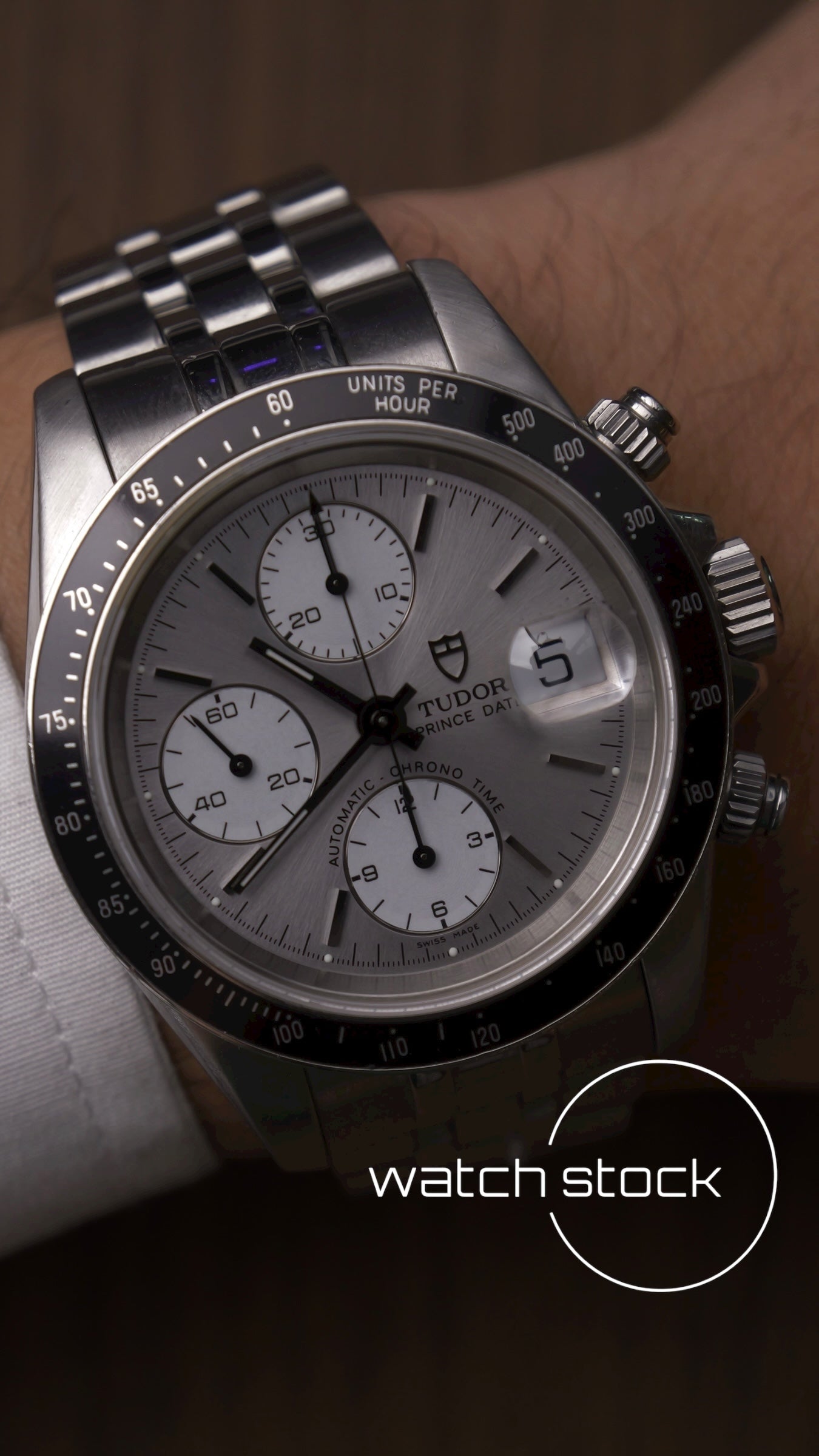 Tudor prince date 41mm chronograph