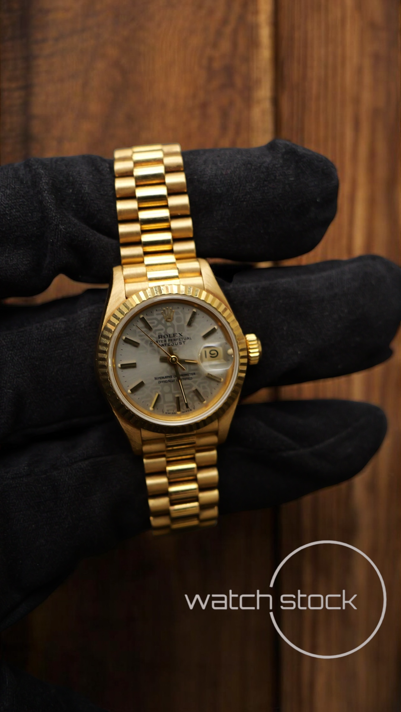 Rolex datejust 26mm Ref.69178 FULL SET full gold