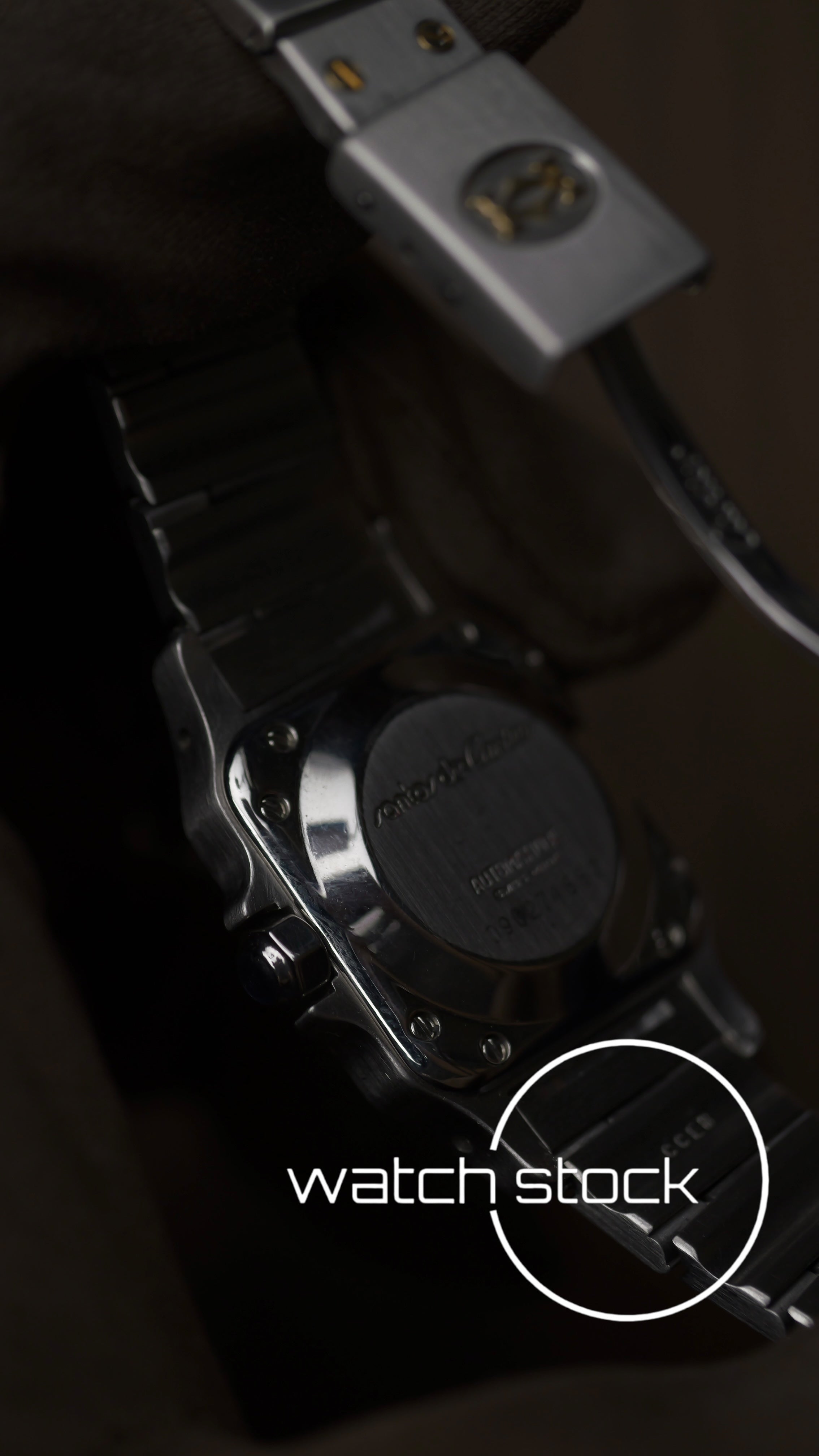 Cartier santos carré lady automatic ref.0902 24x35mm