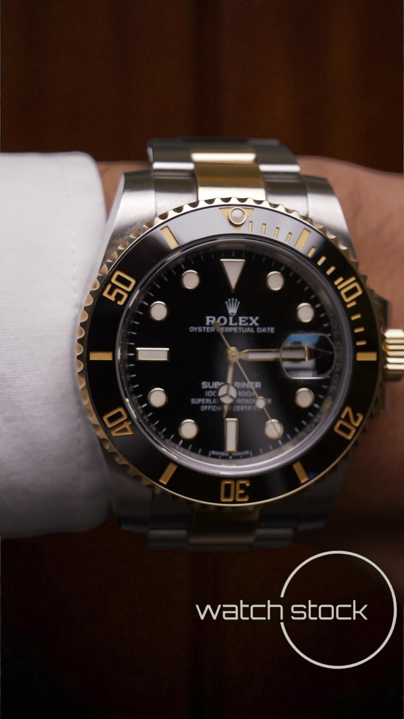 Rolex submariner data 41mm ref.116613LN two-tone 2020