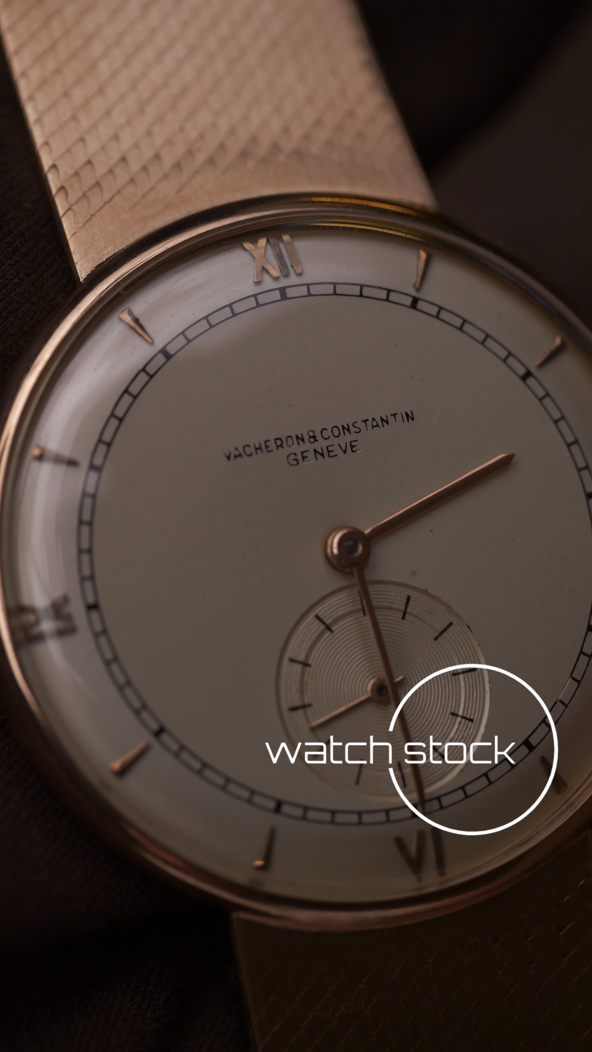 Vacheron Costantin Full Gold Dress Watch 38mm