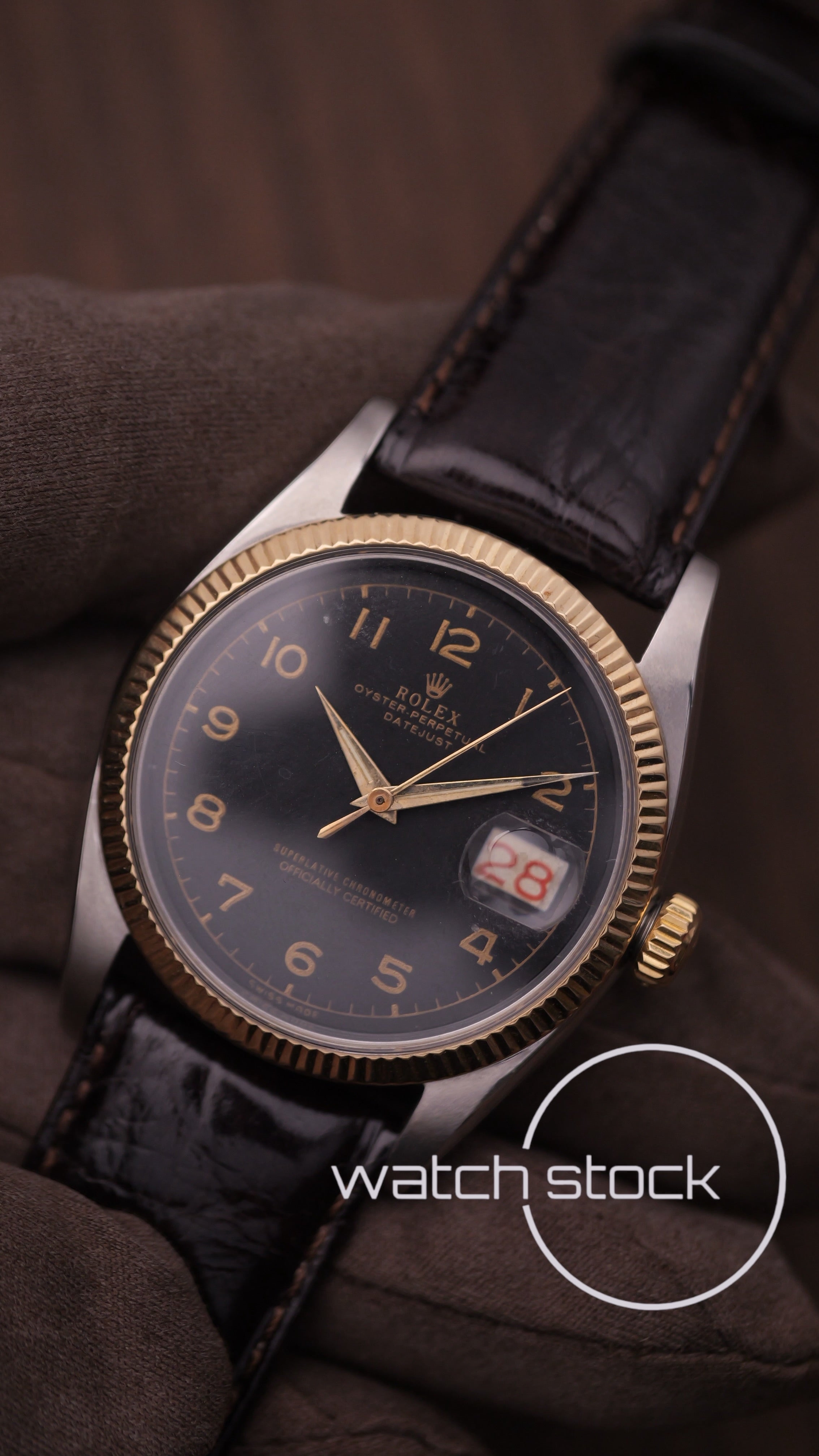 Rolex 6605 Two Tone Re-Dialed