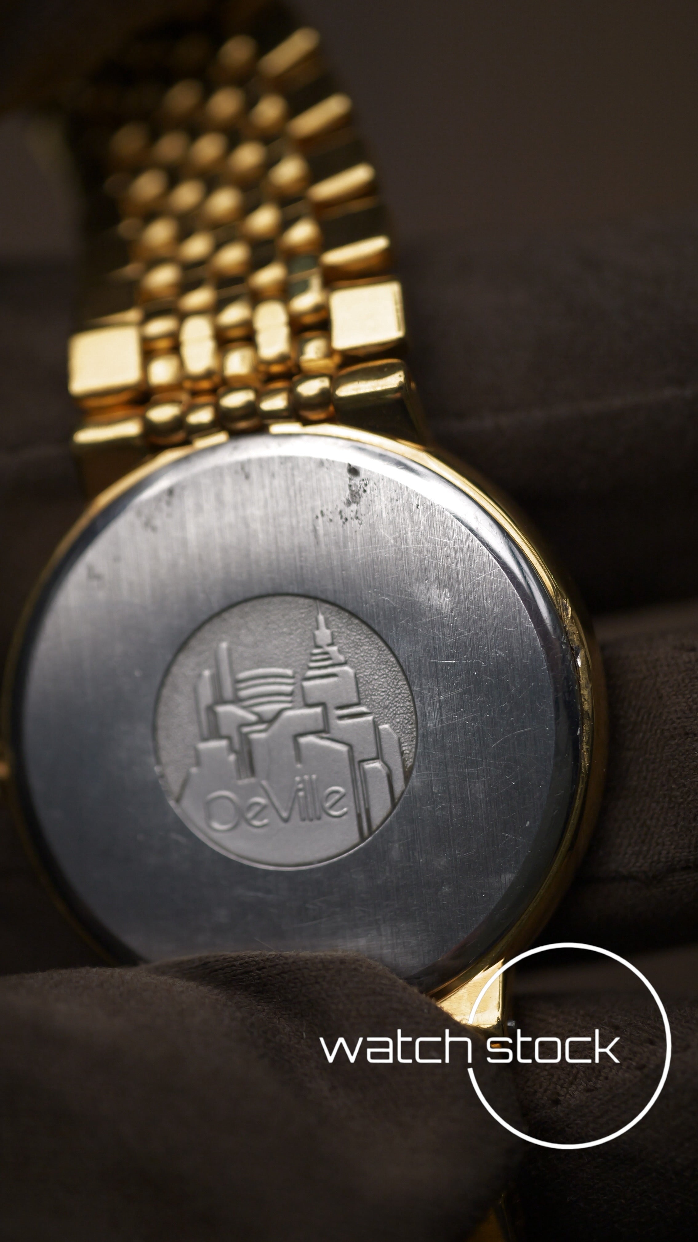 Omega Seamaster de ville 1993 vintage placcato oro Quartz