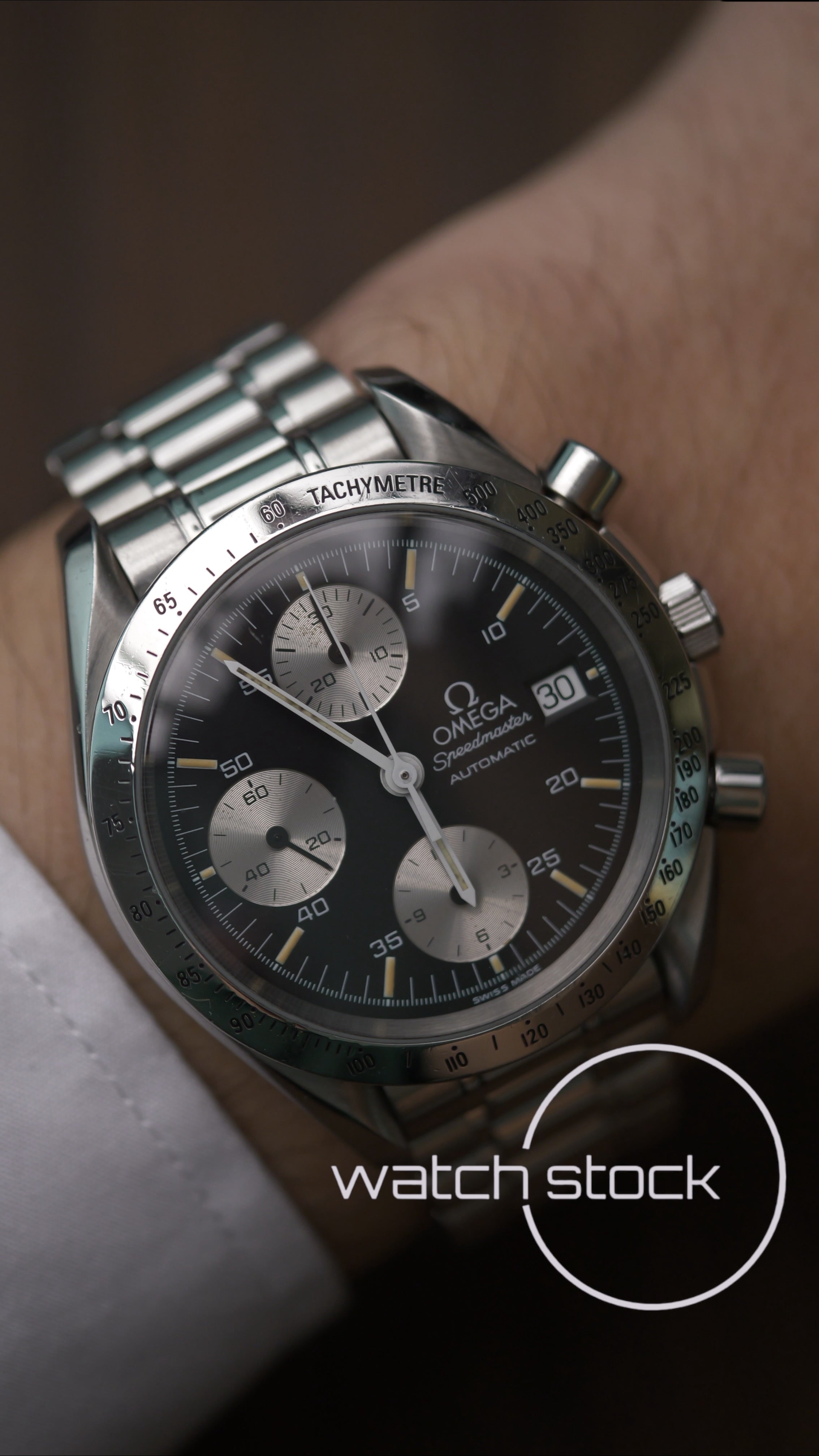 Omega speedmaster date Panda dial Ref. 3511.50 automatic