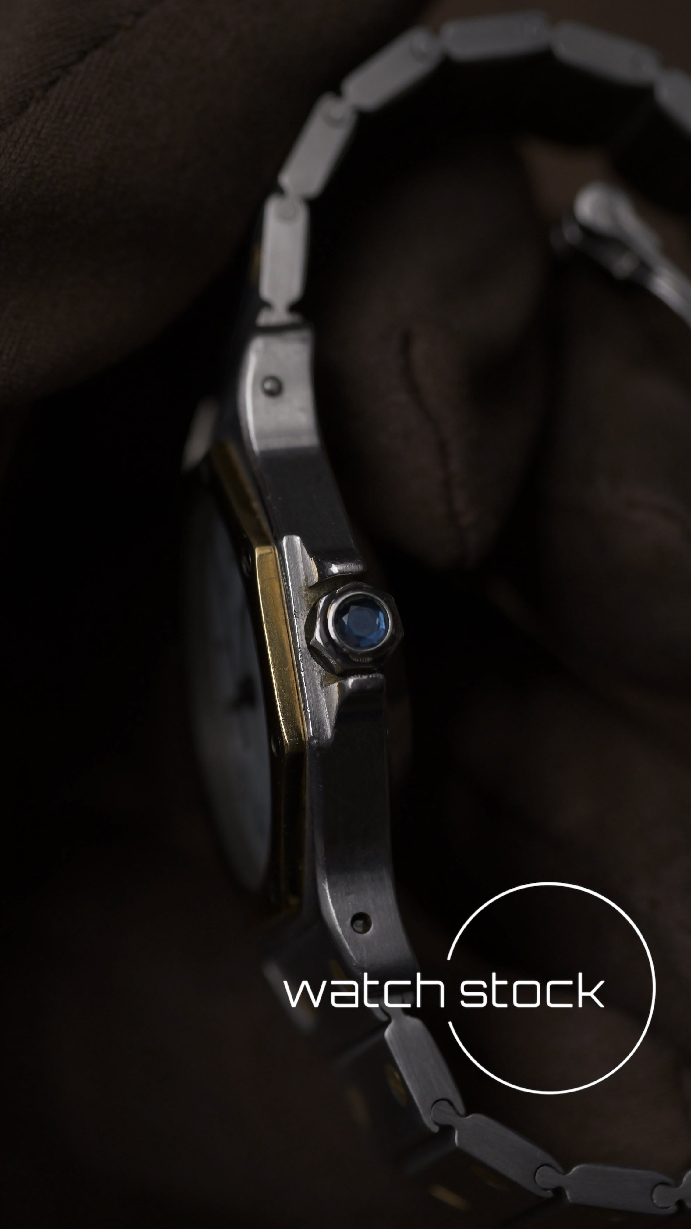 Cartier santos Octagon 30mm Large men ref.2966 Automatic