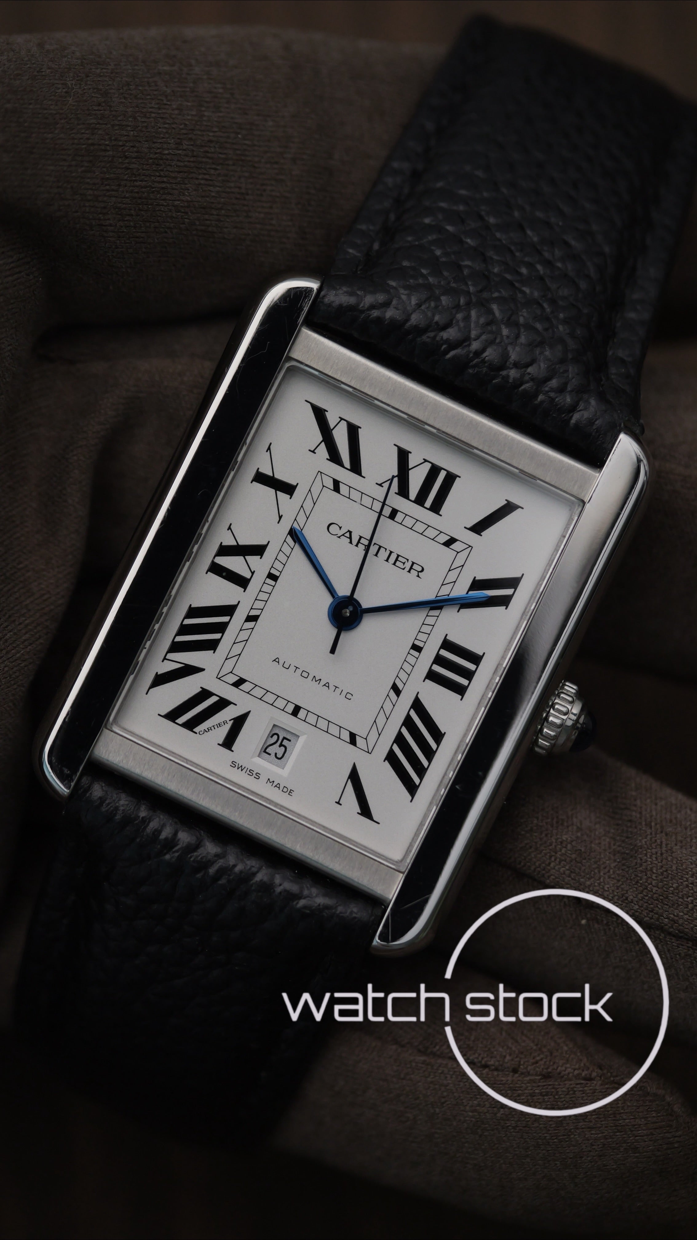 Cartier tank solo XL automatic 2018 ref. 3515 Full set