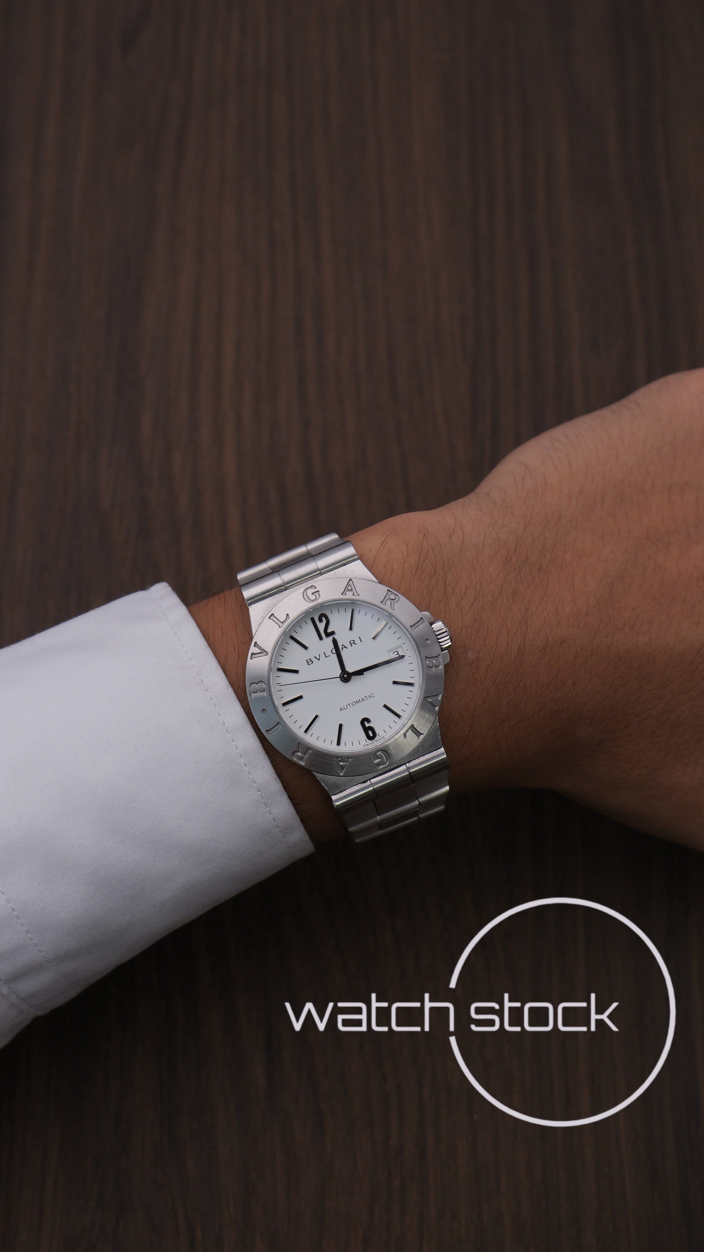 Bulgari diagono 35mm automatic LCV 35 S Full set