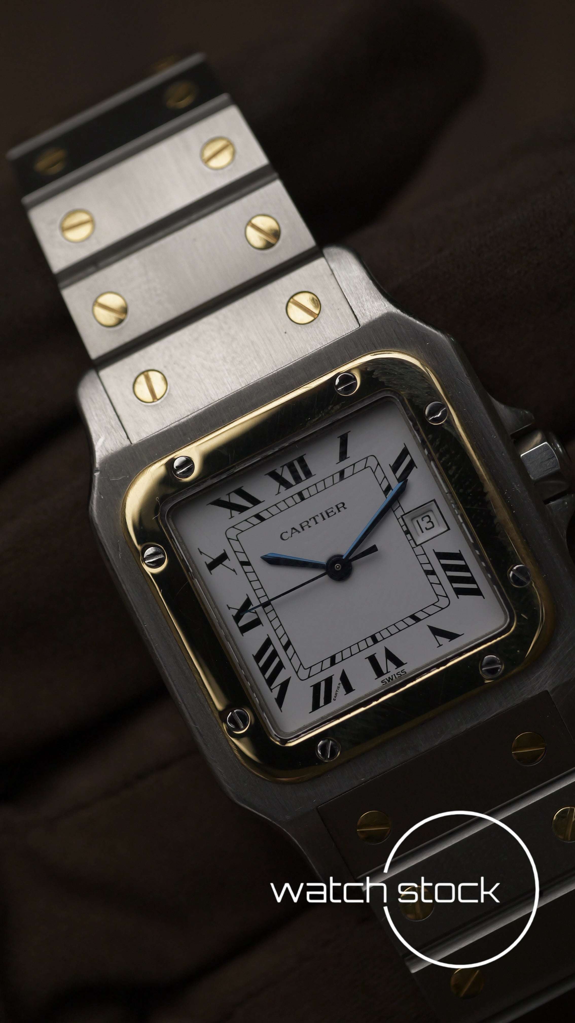 Cartier santos carré ref.2961 Automatic vintage 29x41mm