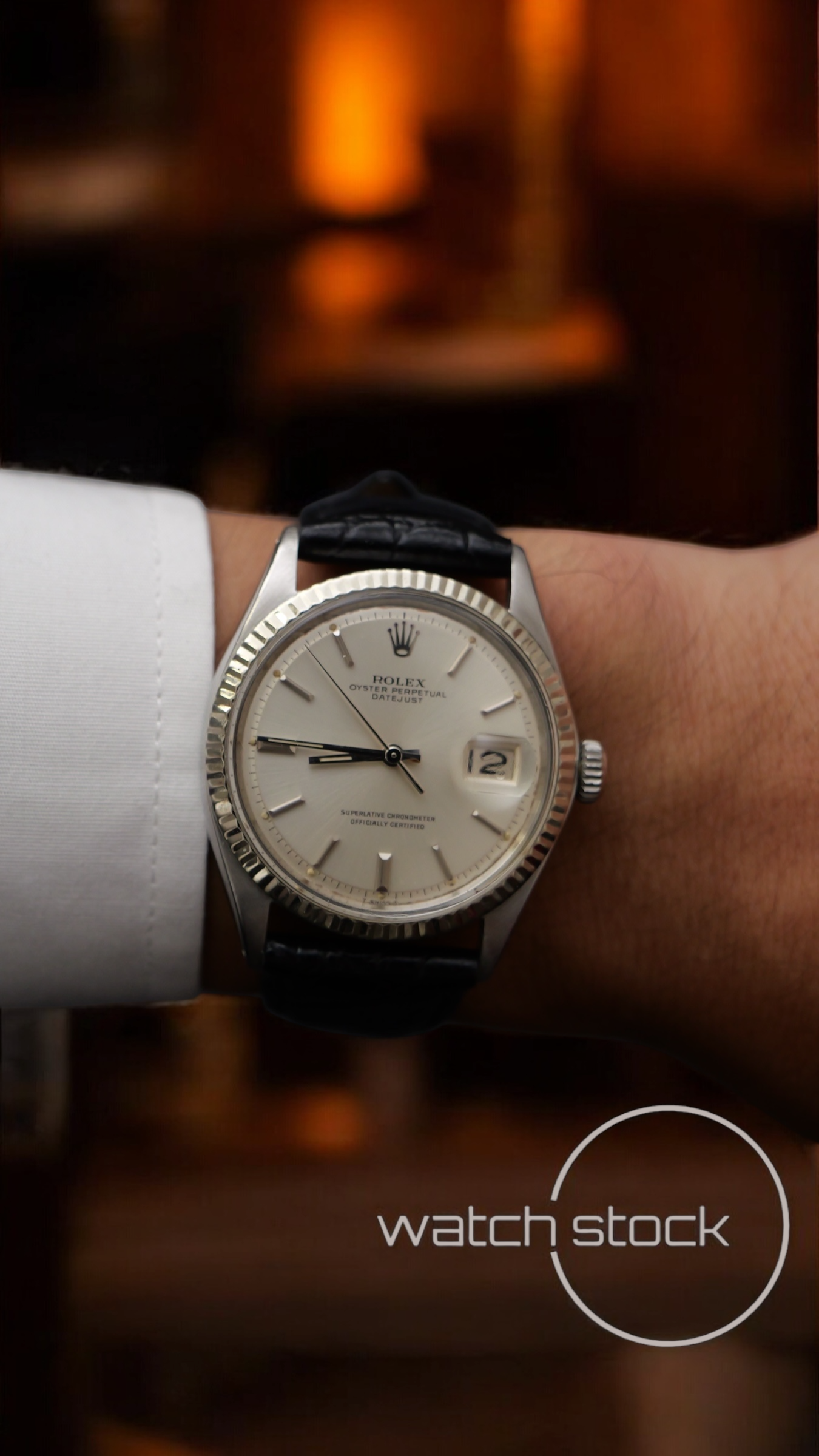 Rolex datejust 36mm 1601 con pochete