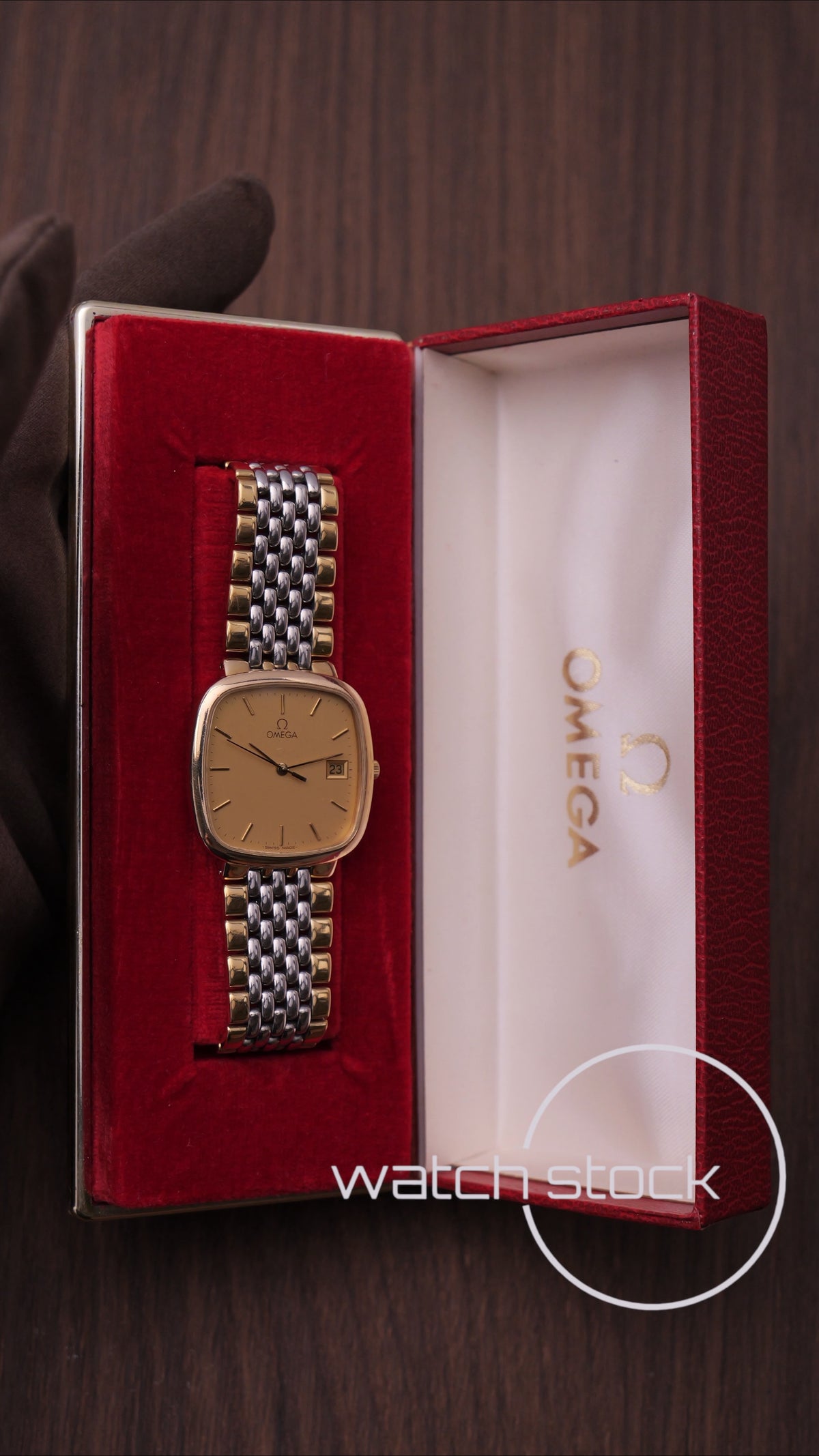 Omega De ville vintage Ref.396.1017 Quartz 1990