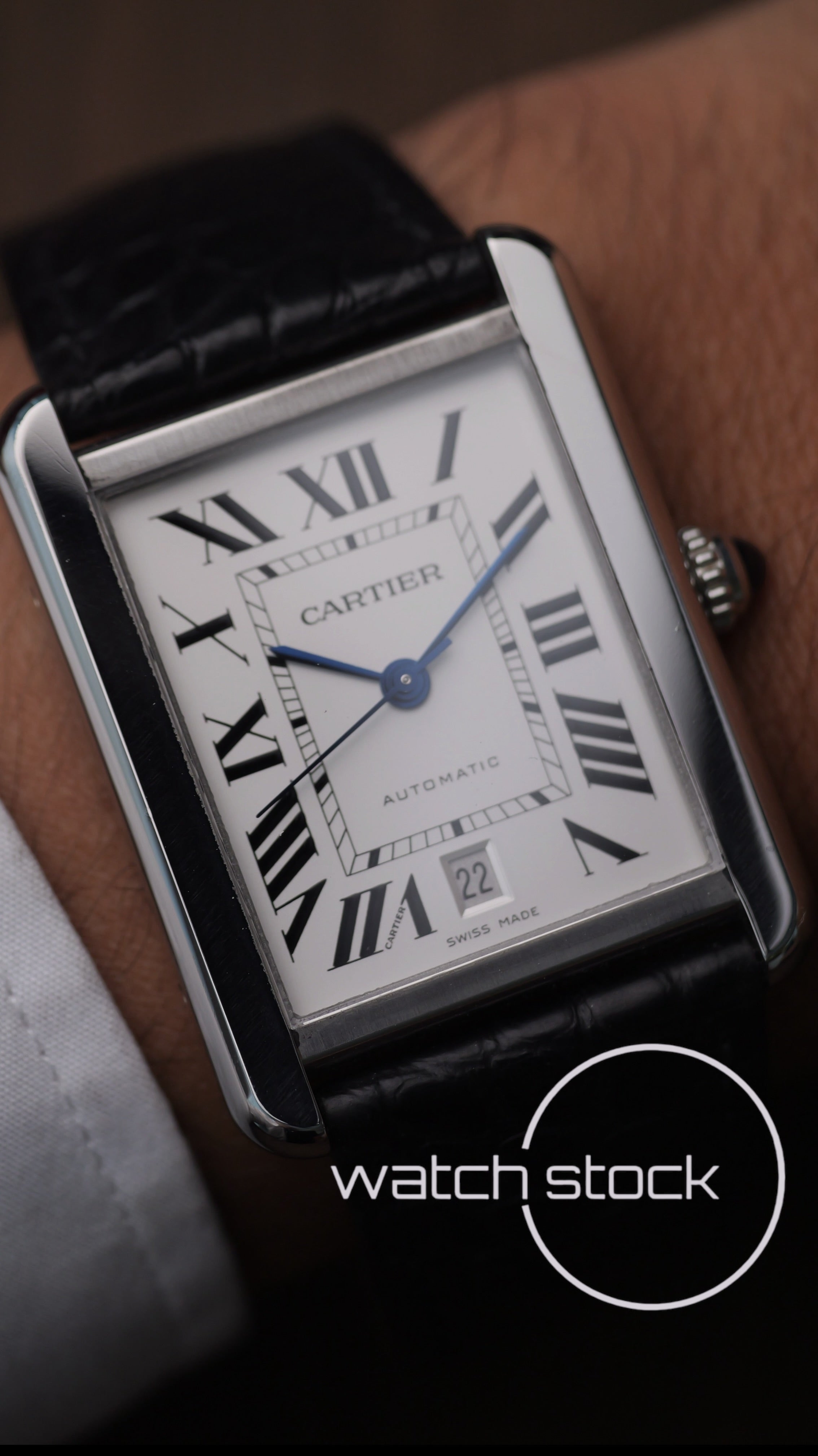 Cartier tank solo XL automatic 2015 ref. 3515 Full set